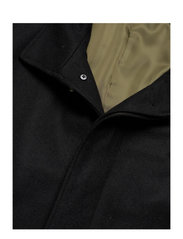 Lindbergh - Recycled wool funnel neck coat - ziemas jakas - black - 5