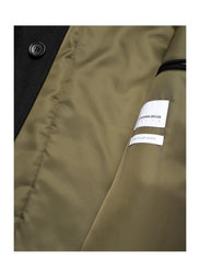 Lindbergh - Recycled wool funnel neck coat - ziemas jakas - black - 7