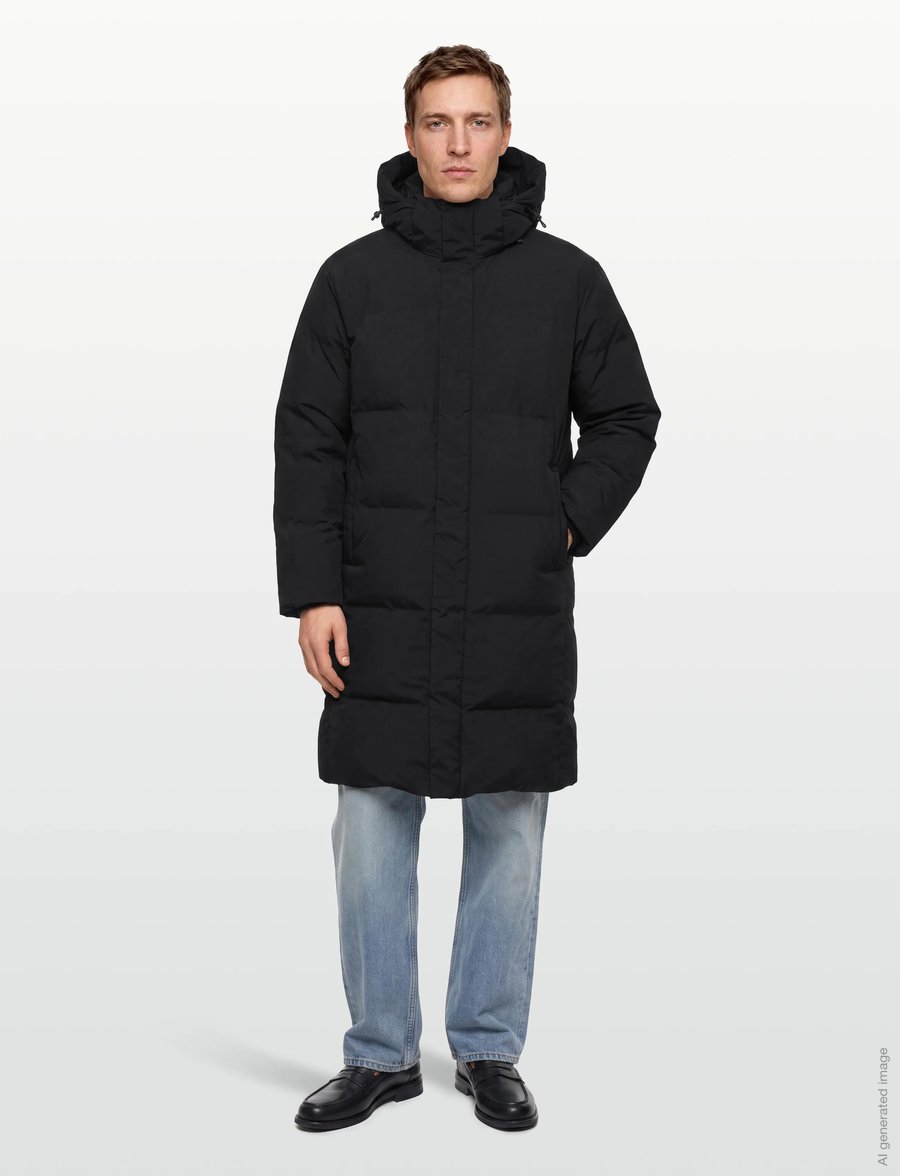 Lindbergh - Recycled padded coat - daunenjacken - black - 0
