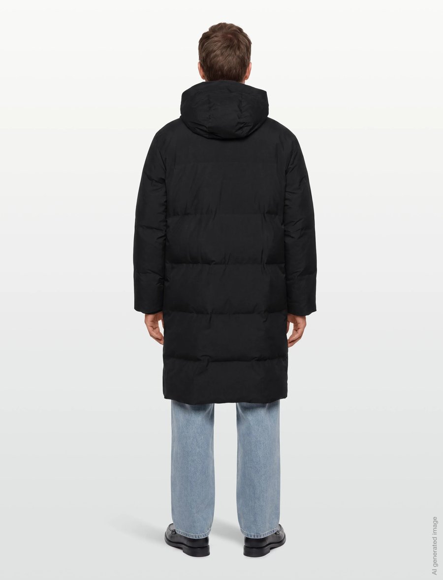 Lindbergh - Recycled padded coat - daunenjacken - black - 4