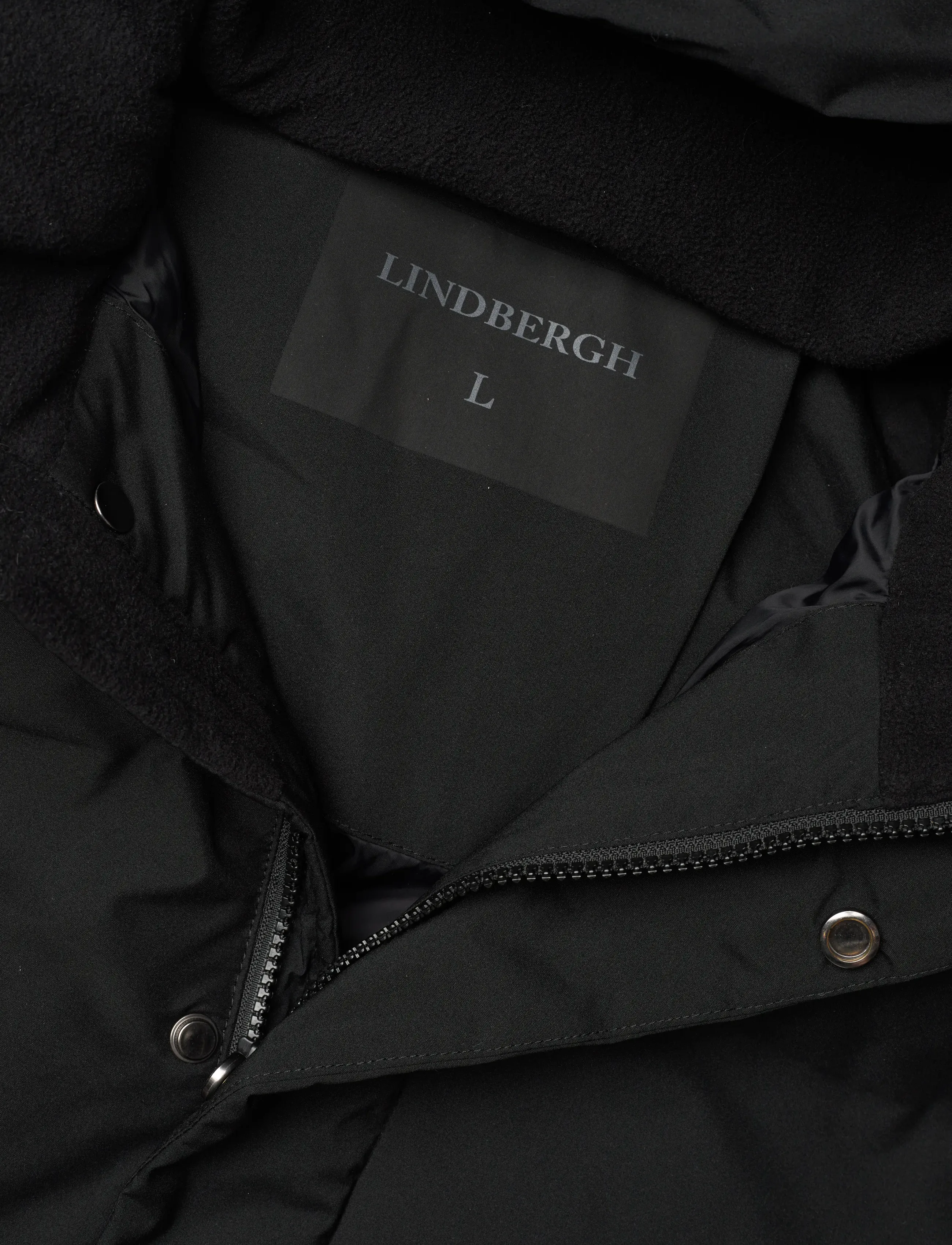 Lindbergh - Recycled padded coat - padded jackets - black - 2