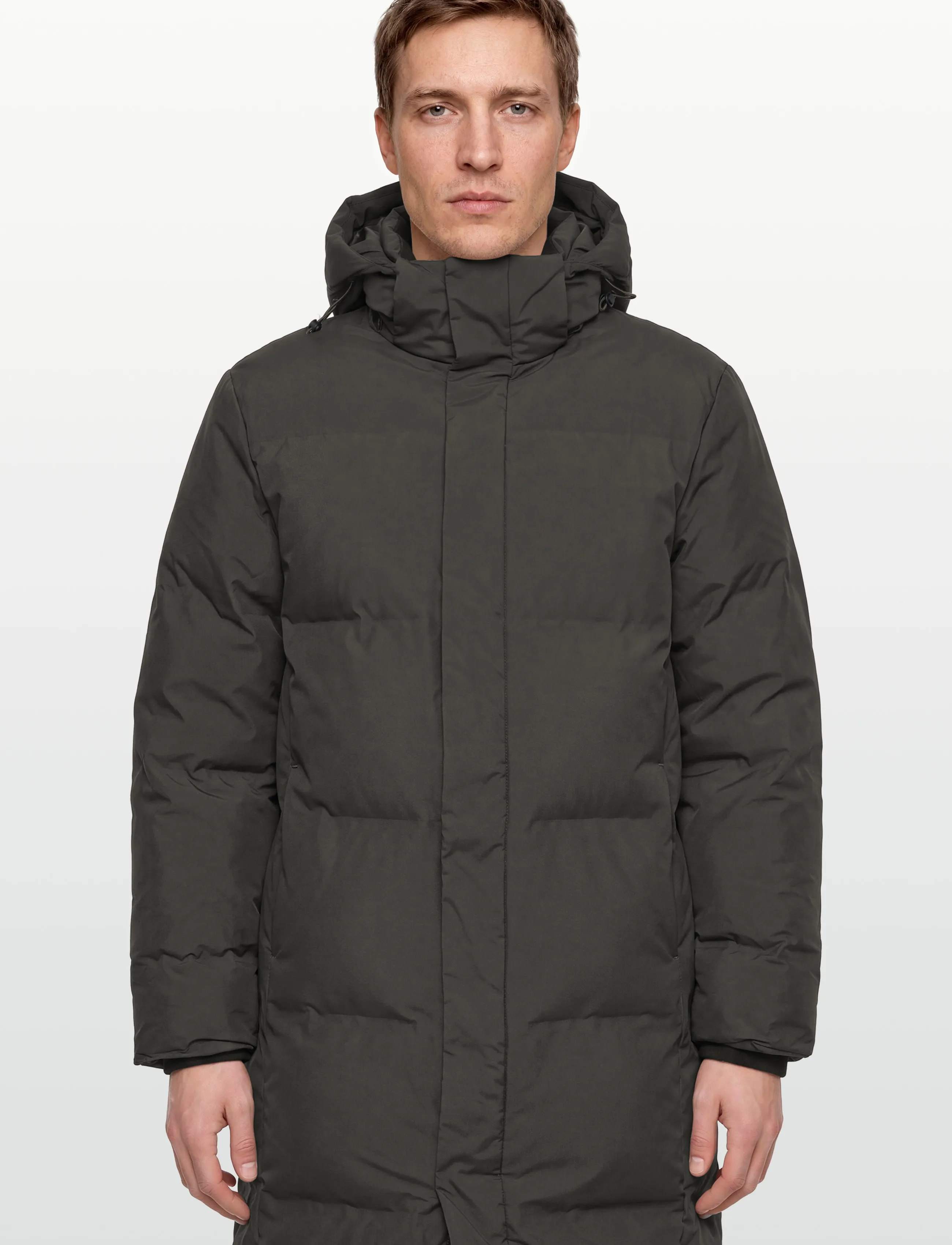 Lindbergh - Recycled padded coat - sulejoped - deep army - 3