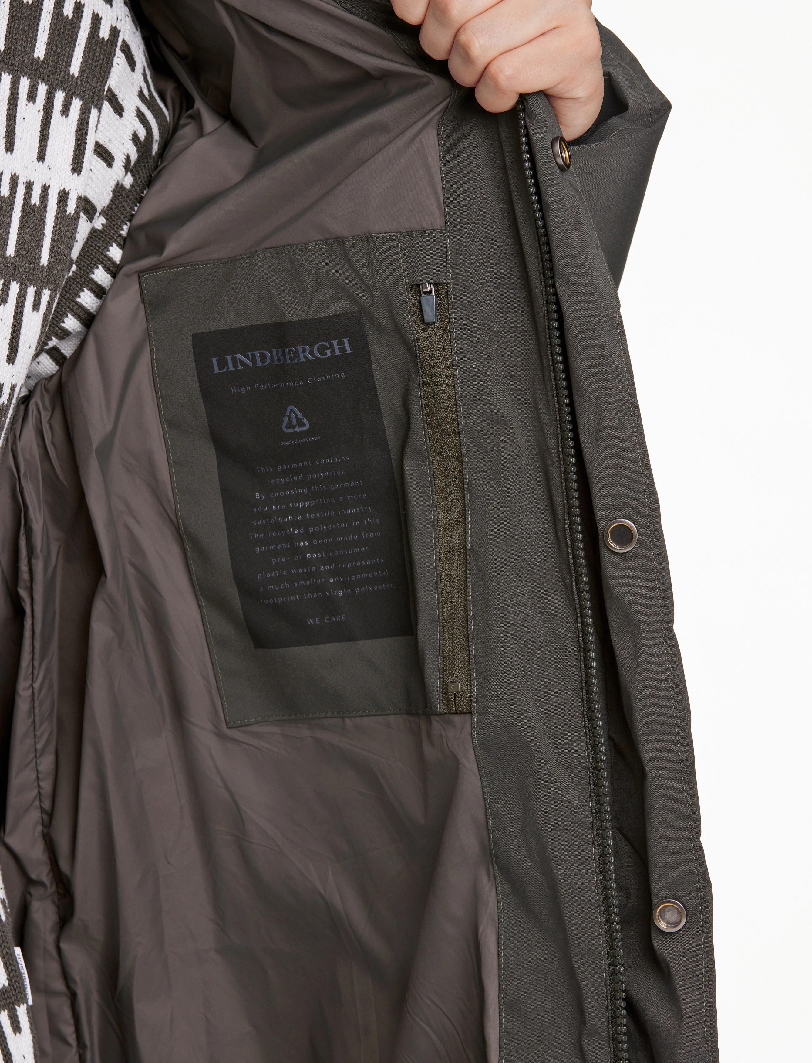 Lindbergh Recycled Padded Coat vinterjackor herr – bild 5