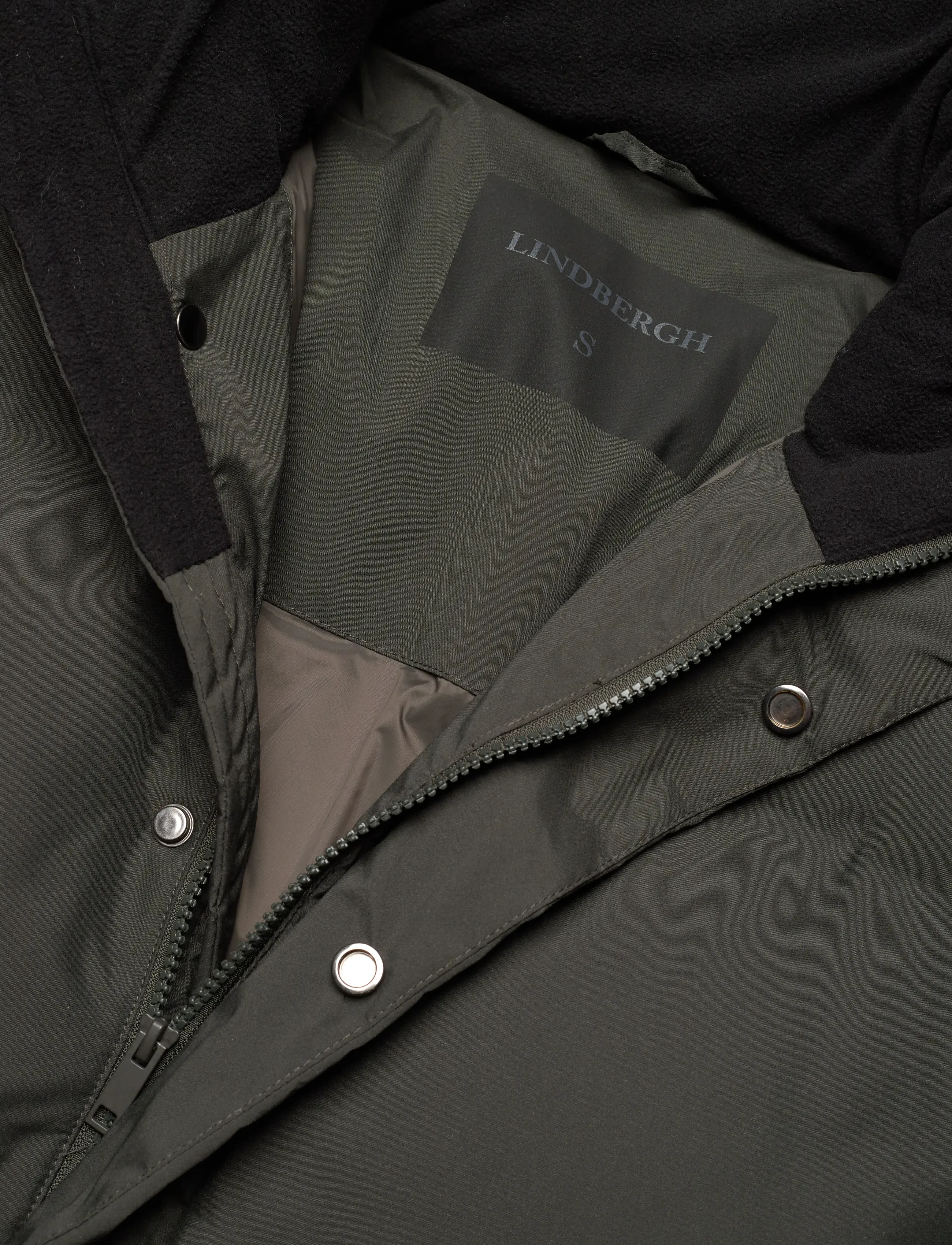 Lindbergh - Recycled padded coat - daunenjacken - deep army - 2