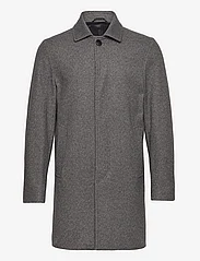 Lindbergh - Herringbone coat - vinterjakker - grey mel - 0