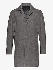 Lindbergh - Herringbone coat - Žieminės striukės - grey mel - 2