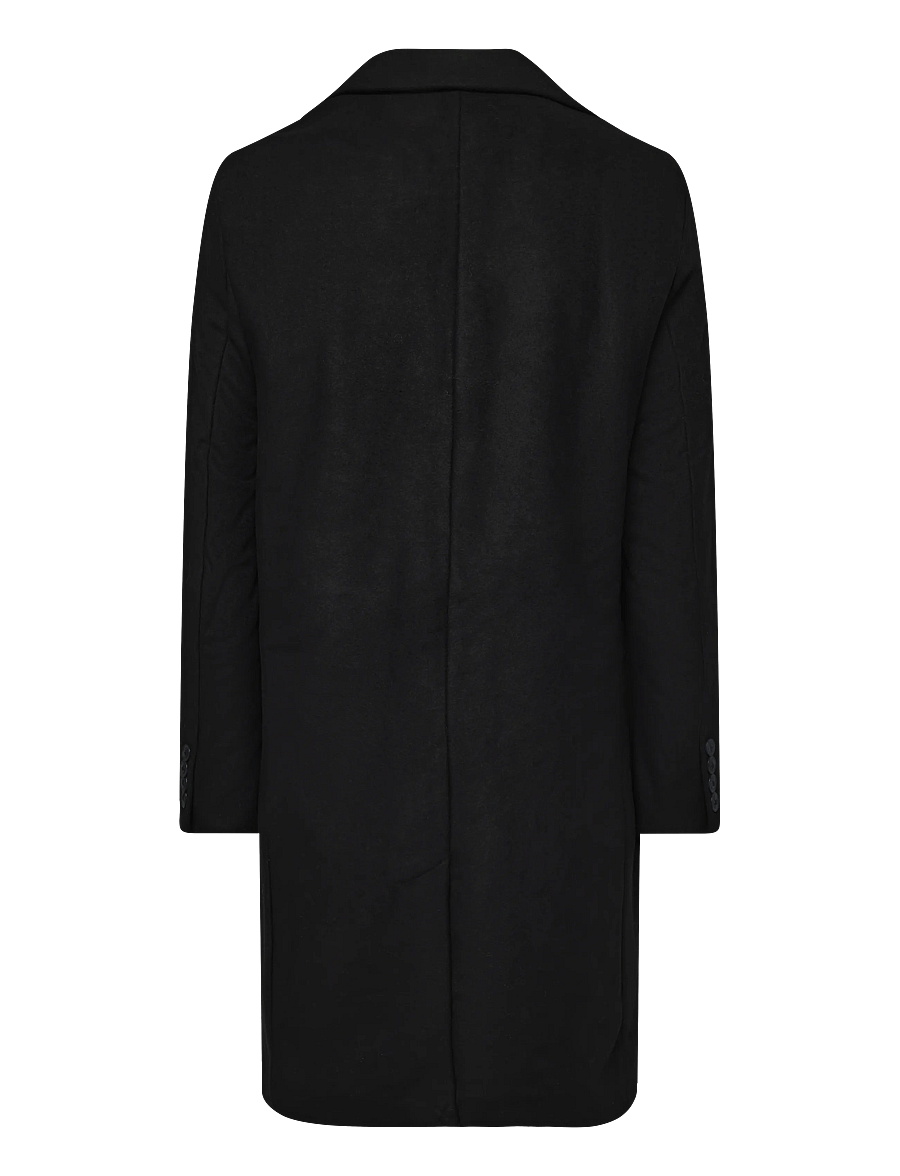 Lindbergh - Wool blend coat - wool coats - black - 1
