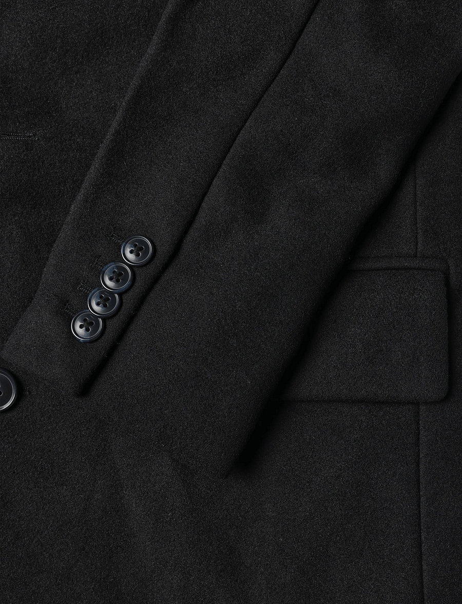 Lindbergh - Wool blend coat - wool coats - black - 3