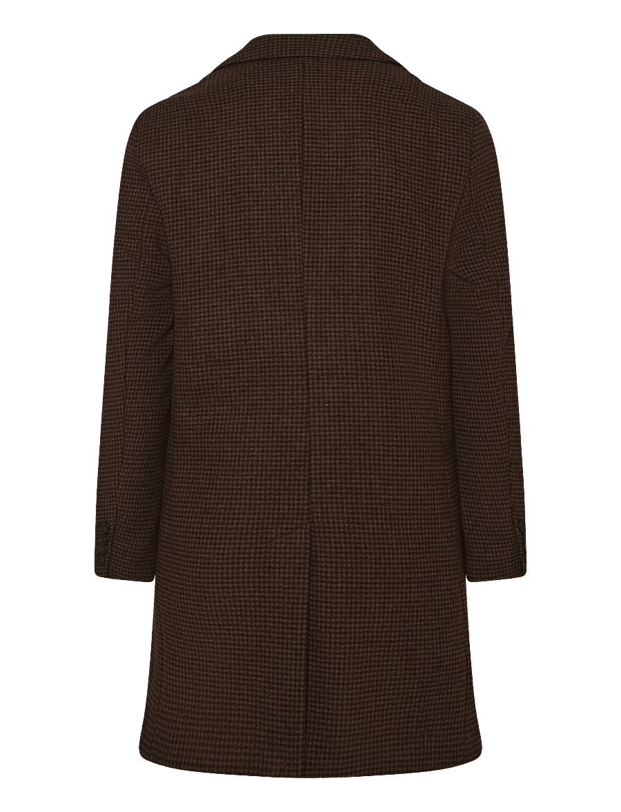 Lindbergh - Wool blend coat - wool coats - brown - 1