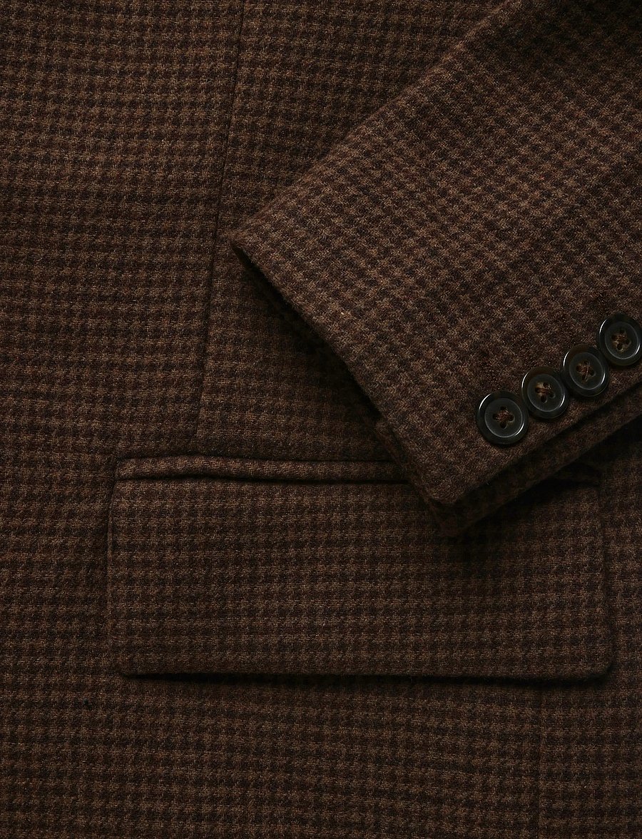 Lindbergh - Wool blend coat - wool coats - brown - 3