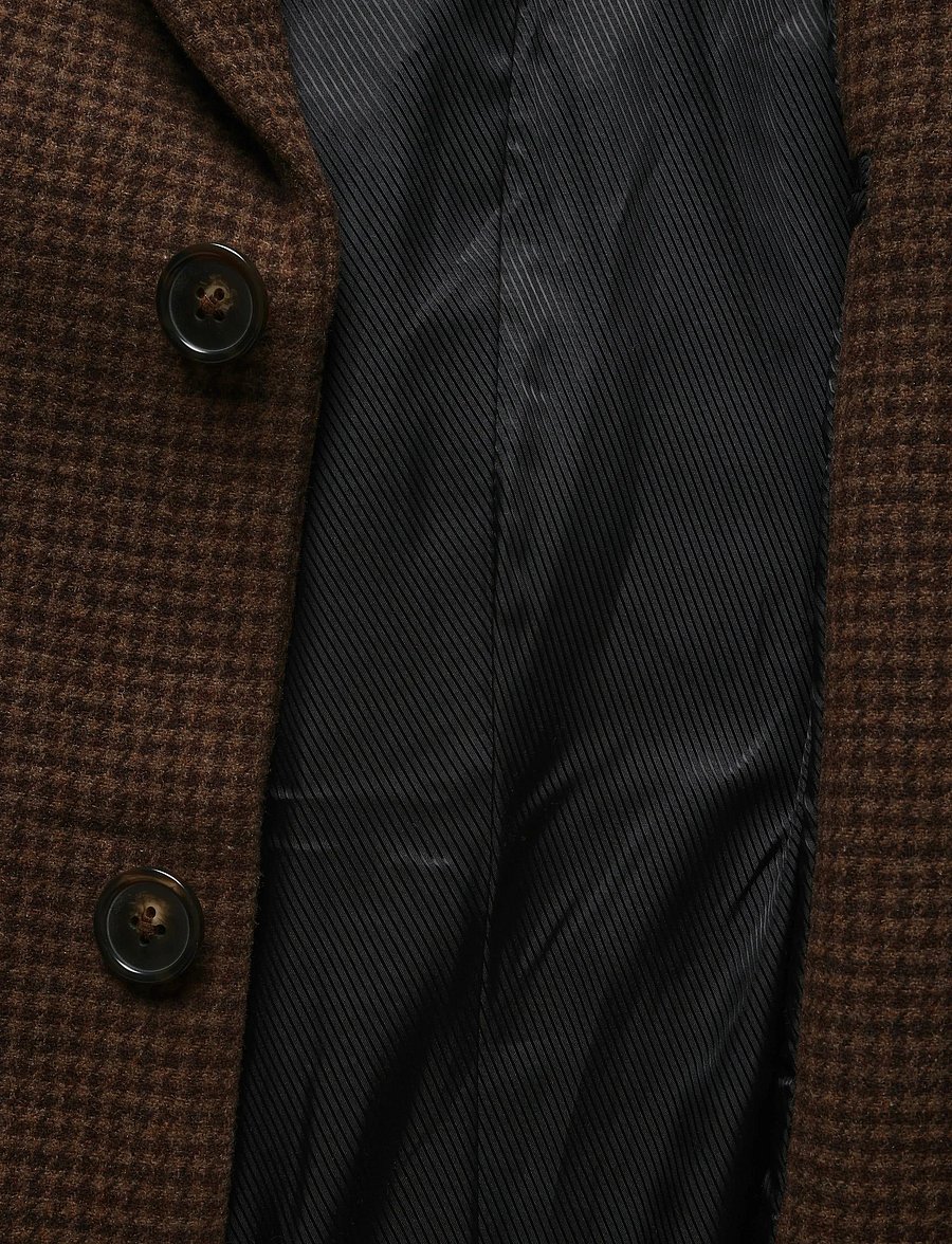 Lindbergh - Wool blend coat - wool coats - brown - 4