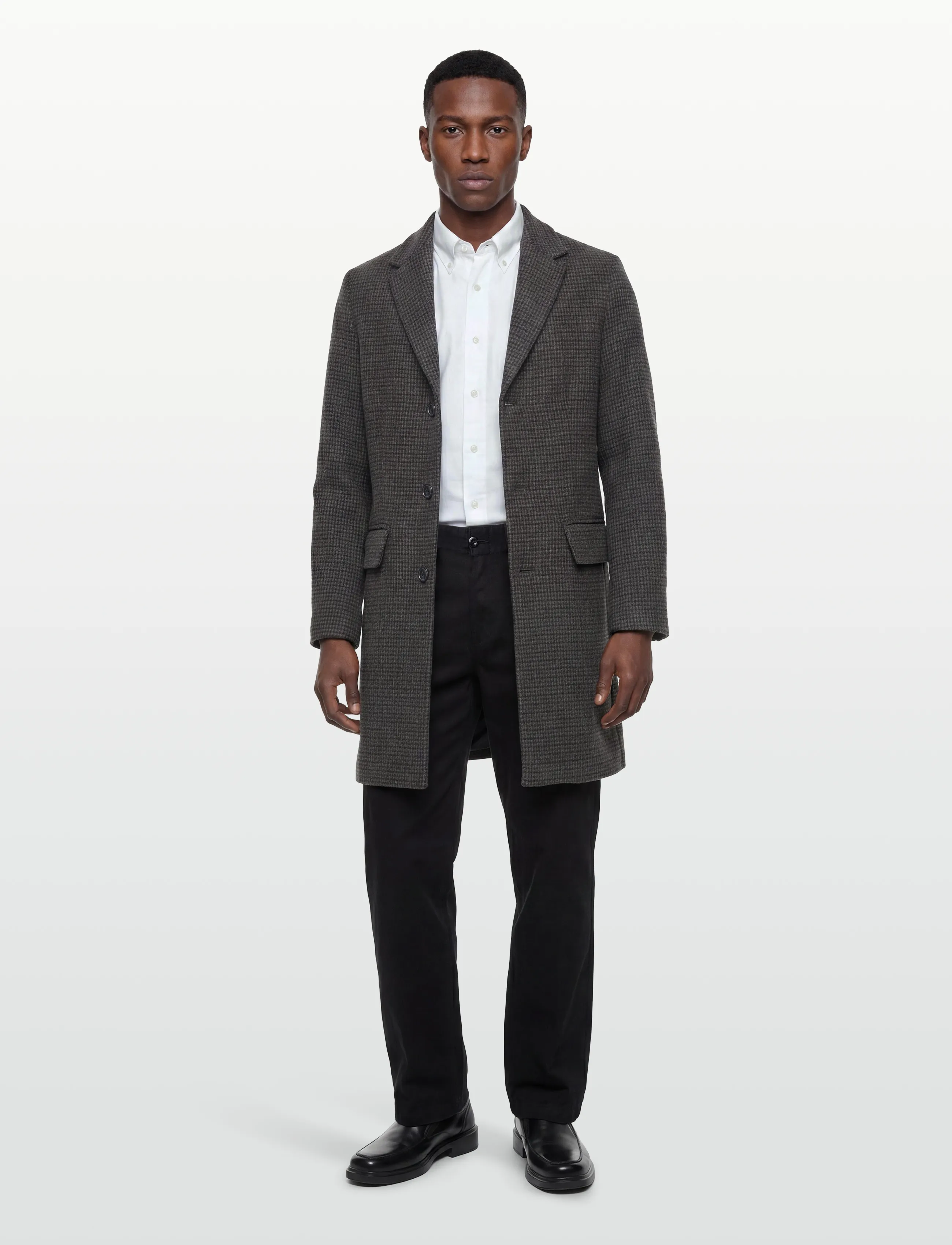Lindbergh - Wool blend coat - kappor - grey - 0