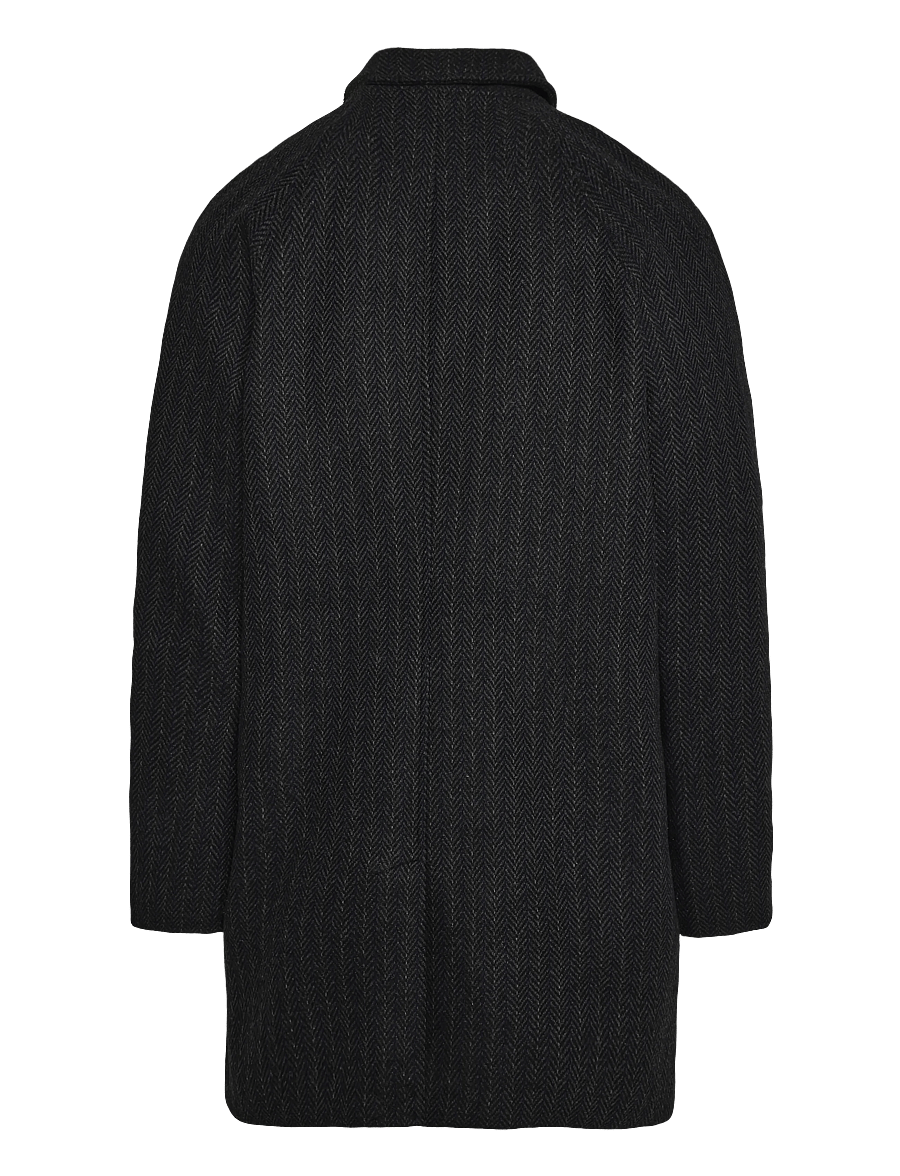 Lindbergh - Wool blend coat - wool coats - navy grey - 1