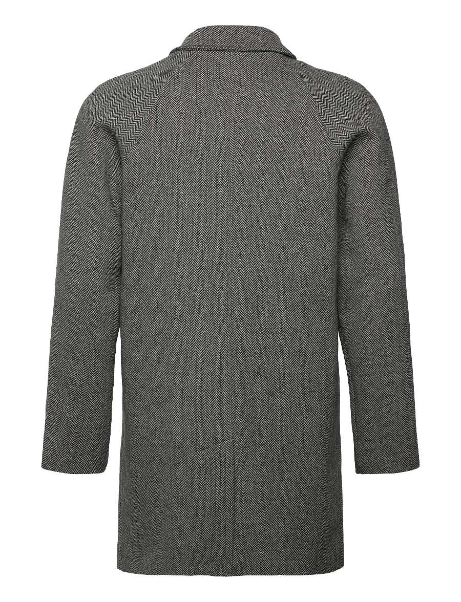 Lindbergh - Wool blend coat - wollmäntel - white grey - 2