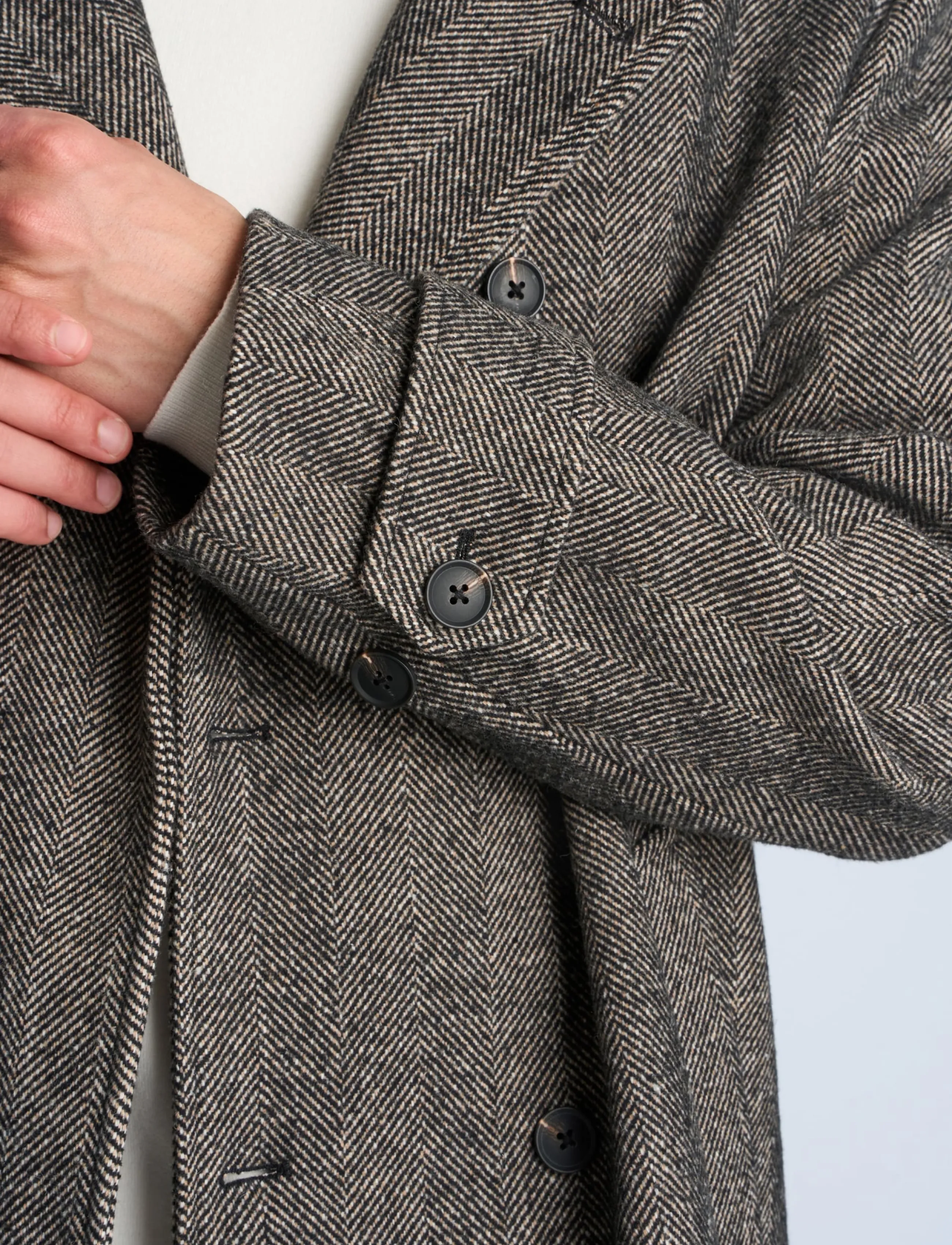 Lindbergh Herringbone Coat kappor & rockar – bild 5