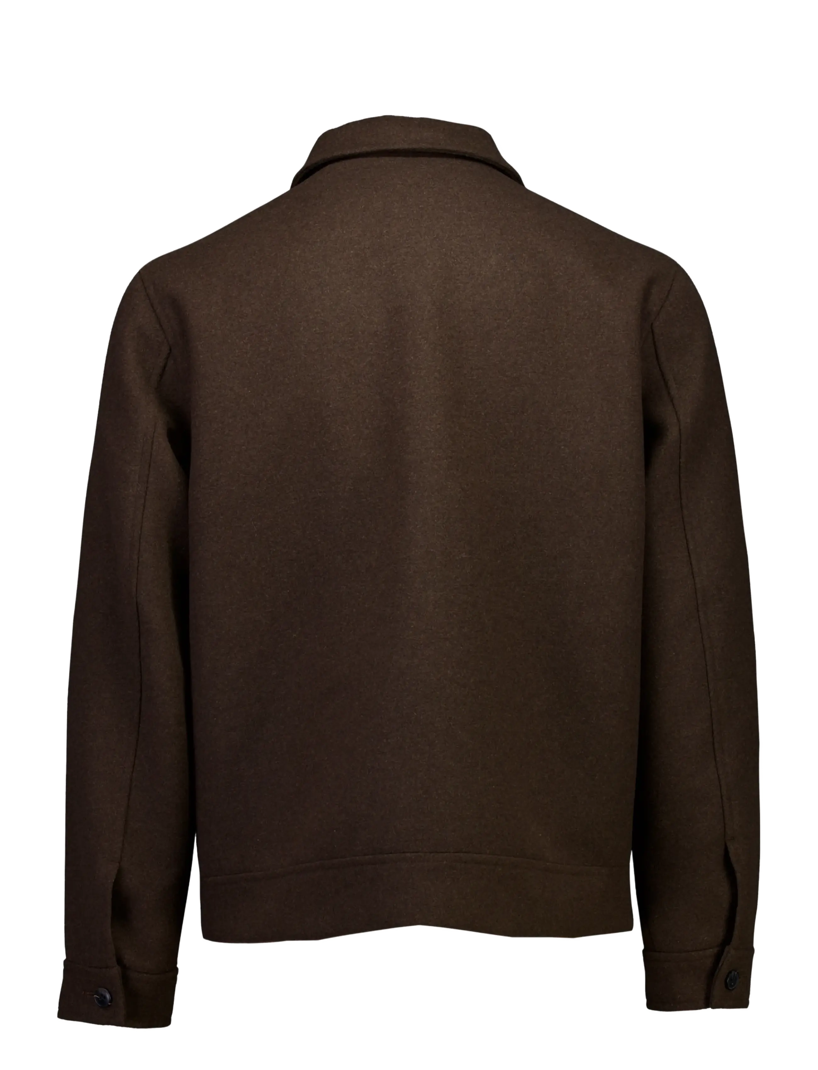 Lindbergh - Wool blend jacket - dk brown mel - 2