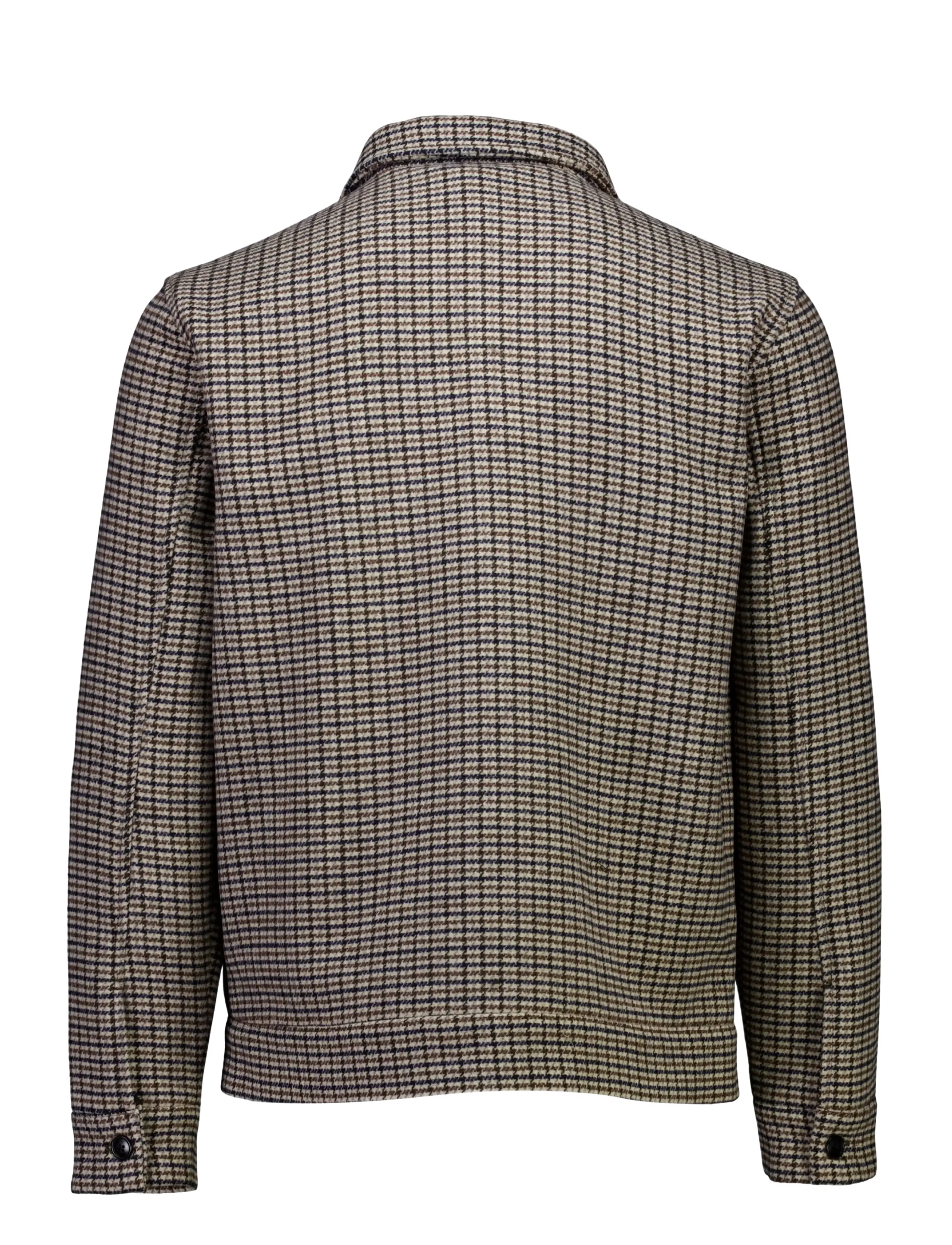 Lindbergh - Double face wool jacket - brown - 1