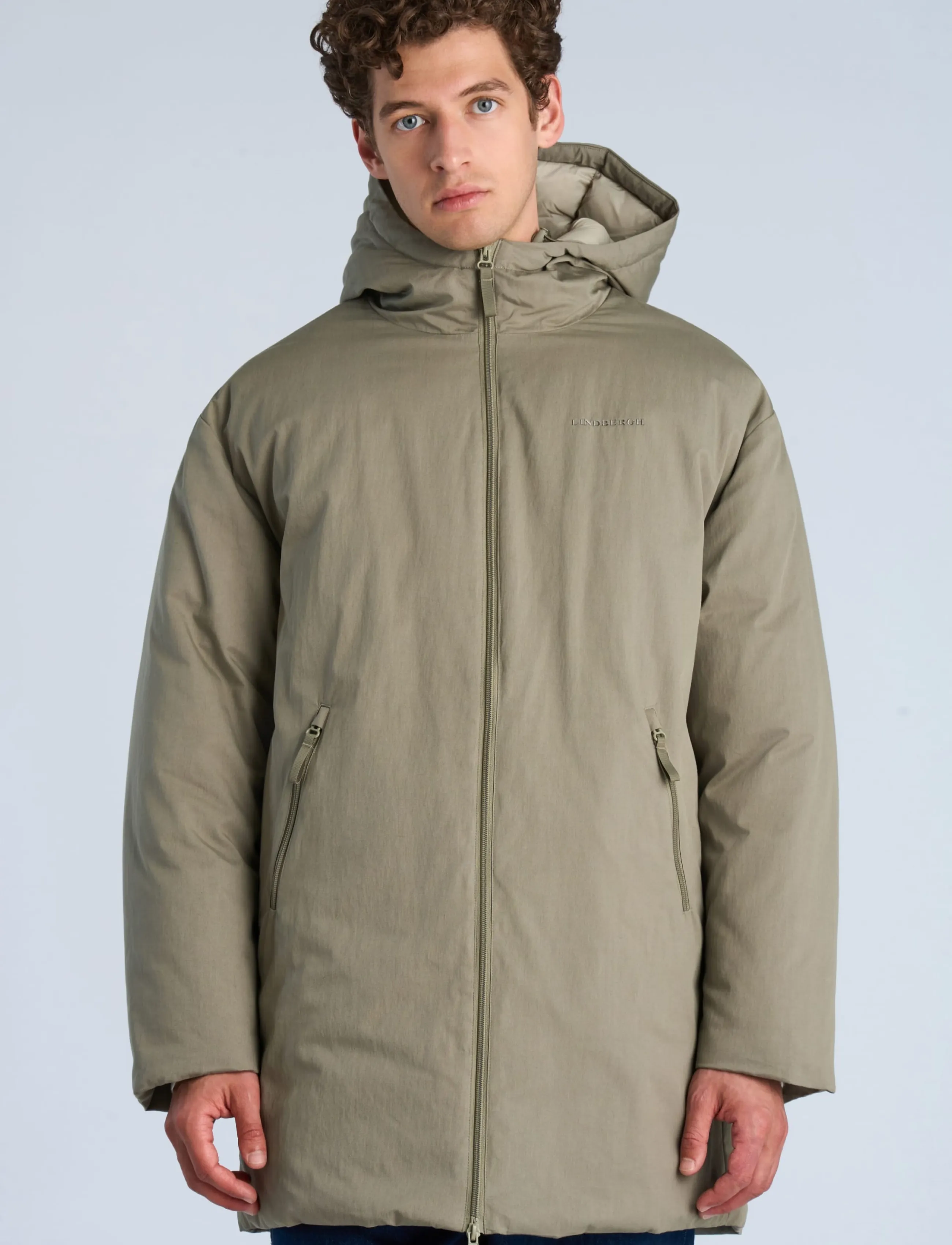 Lindbergh - Functional padded parka - parkas - army dust - 4