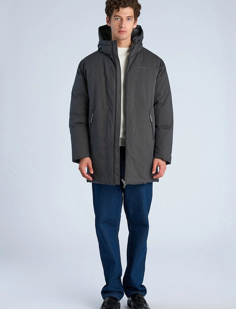 Lindbergh - Functional padded parka - parkas - ink grey - 0