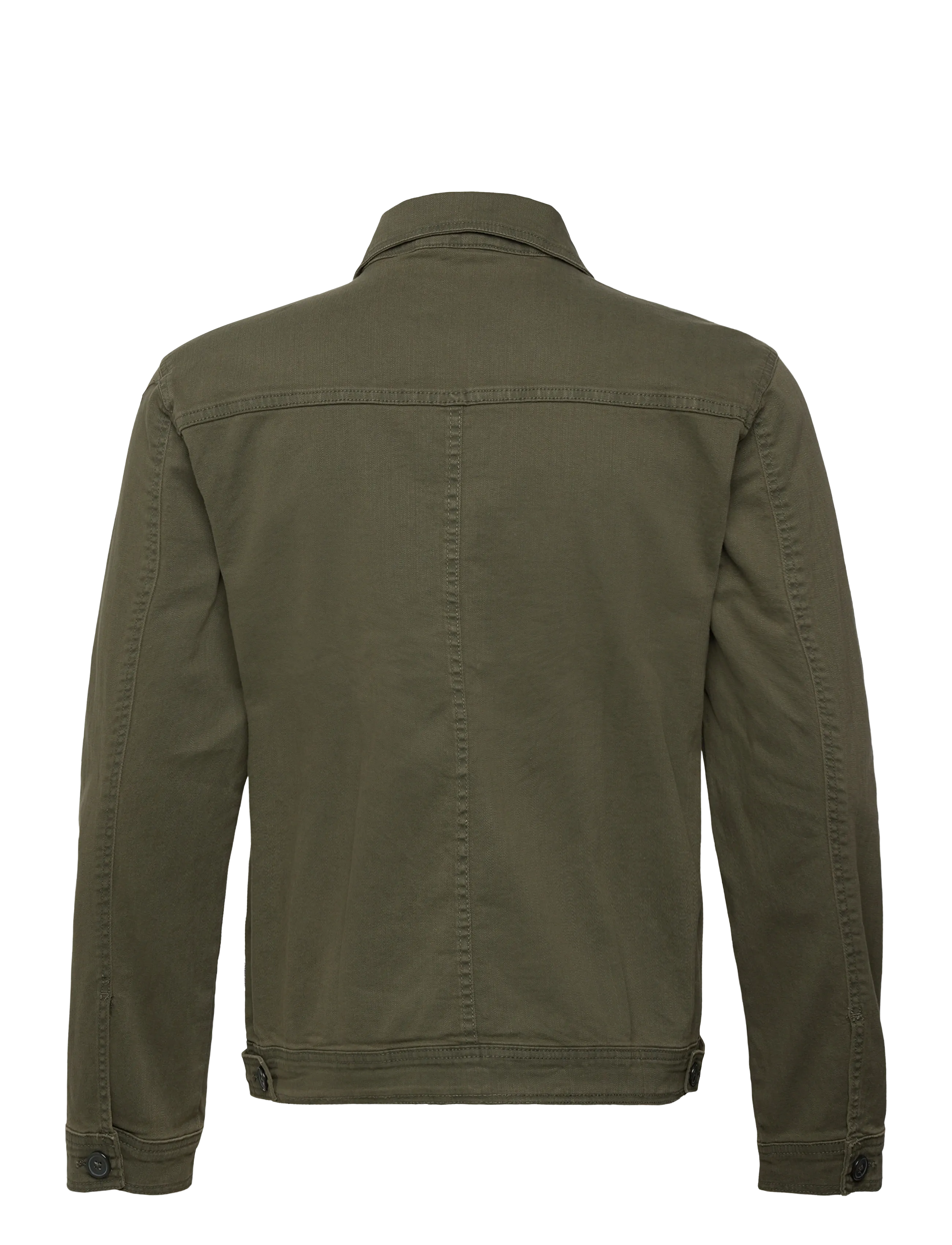 Lindbergh - Cropped length overshirt - kevättakit - army - 2