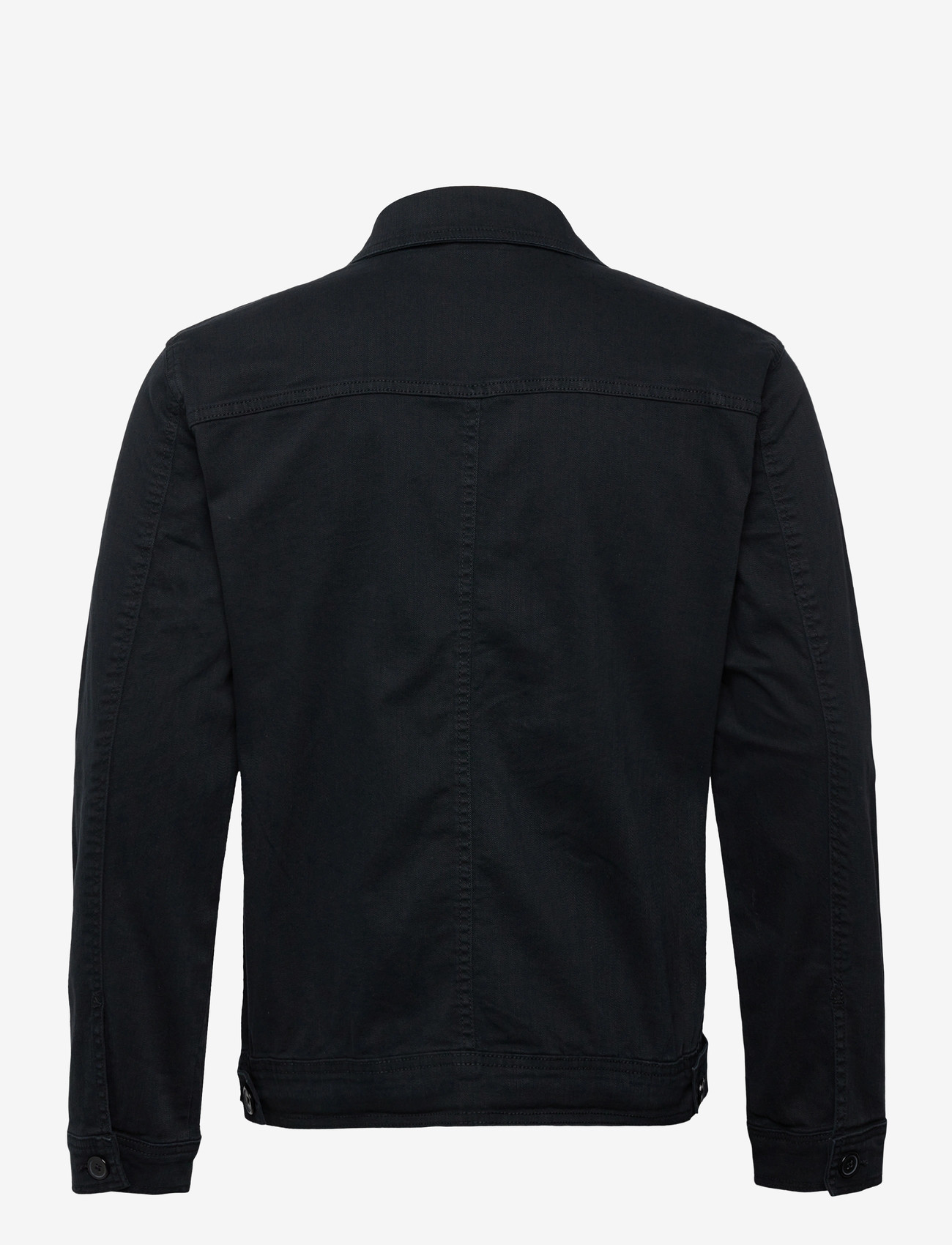 Lindbergh - Cropped length overshirt - efterårsjakker - black - 1