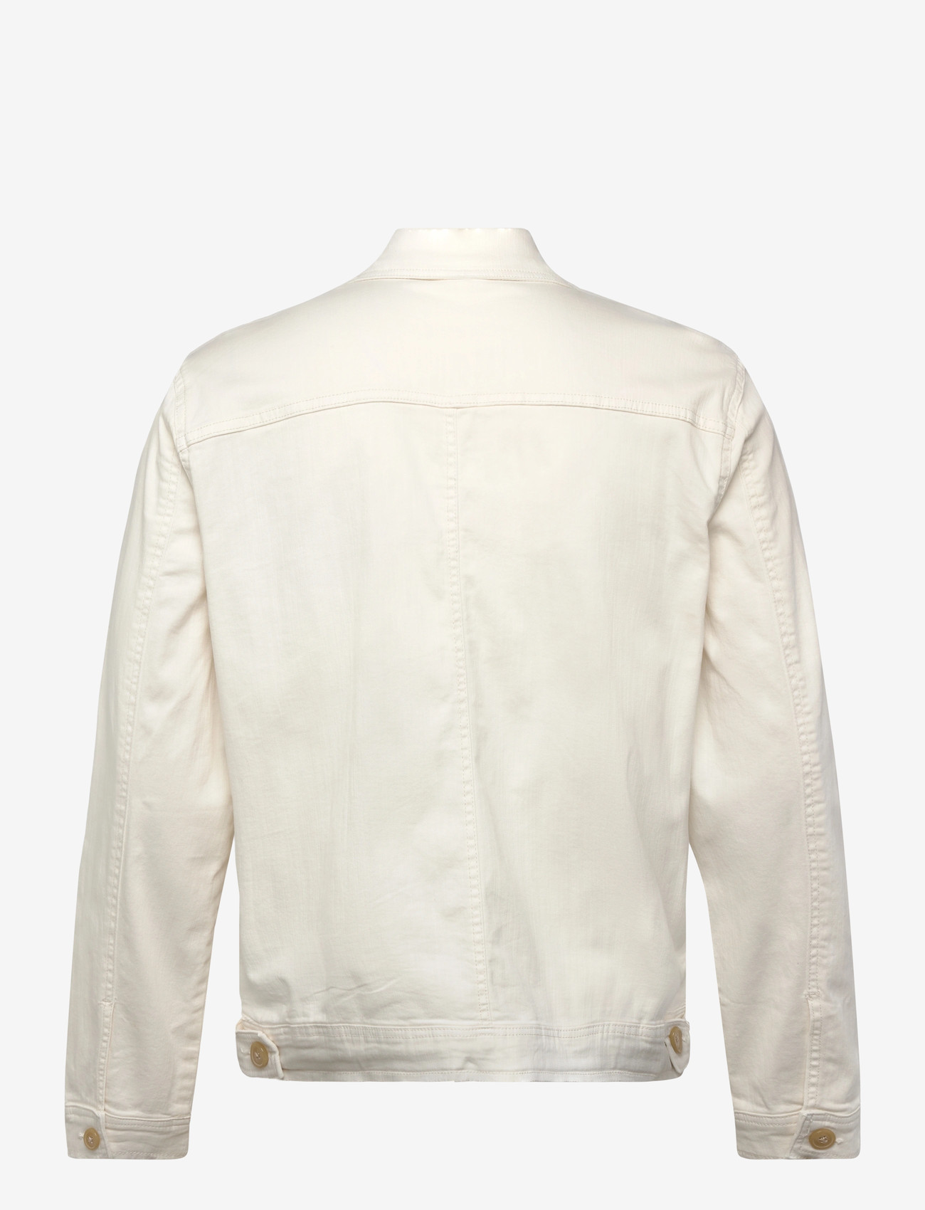 Lindbergh - Cropped length overshirt - höstjackor - cream white - 1