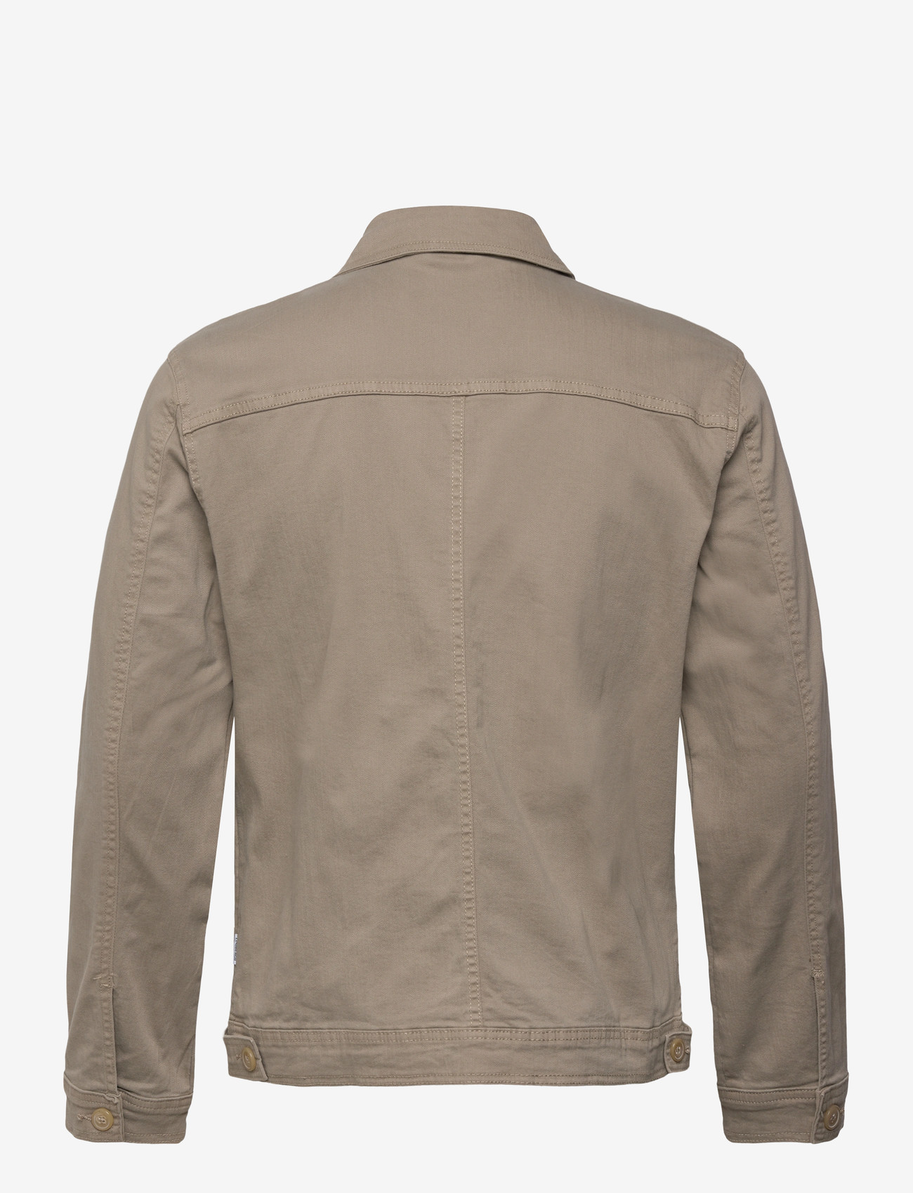 Lindbergh - Cropped length overshirt - efterårsjakker - dk sand - 1