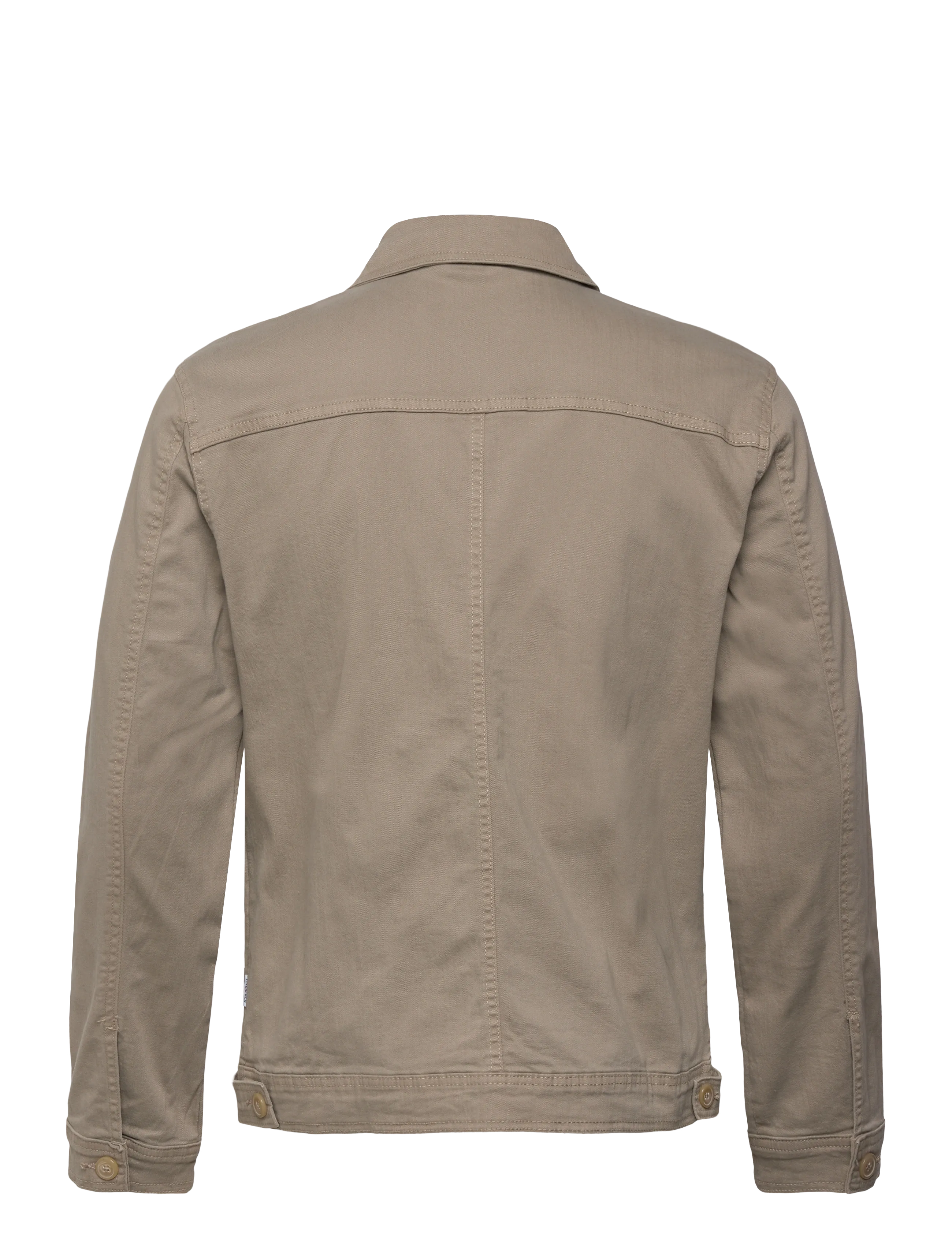 Lindbergh - Cropped length overshirt - vårjackor - dk sand - 2