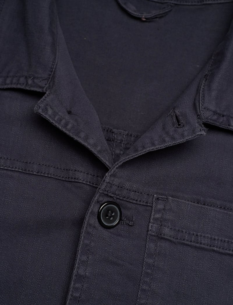 Lindbergh - Cropped length overshirt - vårjackor - navy - 2