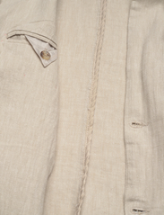 Lindbergh - Cotton linen blazer - blazers met dubbele knopen - lt stone - 4