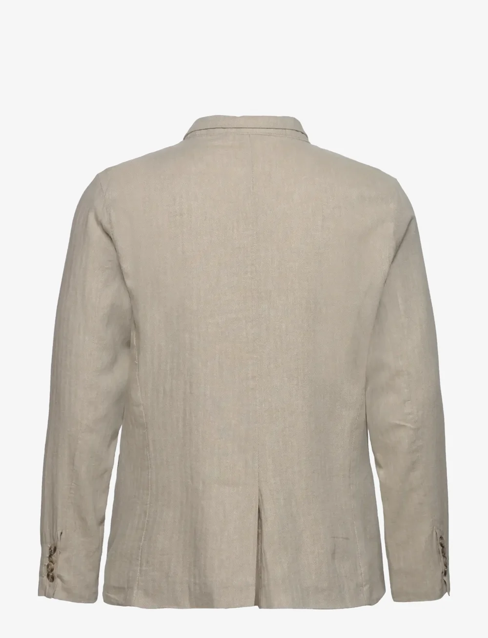 Lindbergh - Cotton linen blazer - enkelknäppta kavajer - lt stone - 2