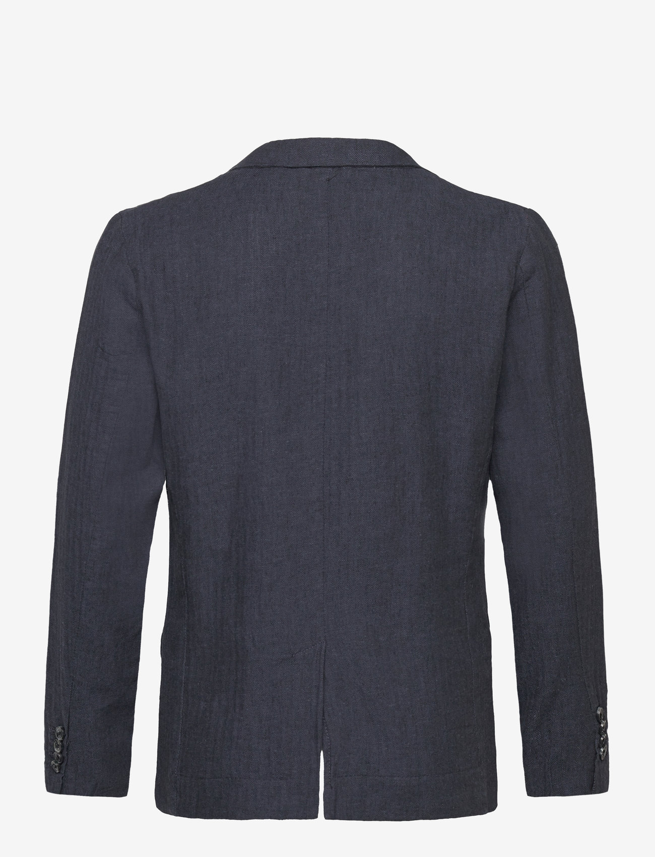 Lindbergh - Cotton linen blazer - marynarki jednorzędowe - navy - 2