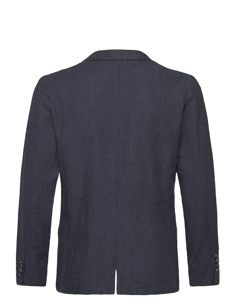 Lindbergh - Cotton linen blazer - marynarki jednorzędowe - navy - 2