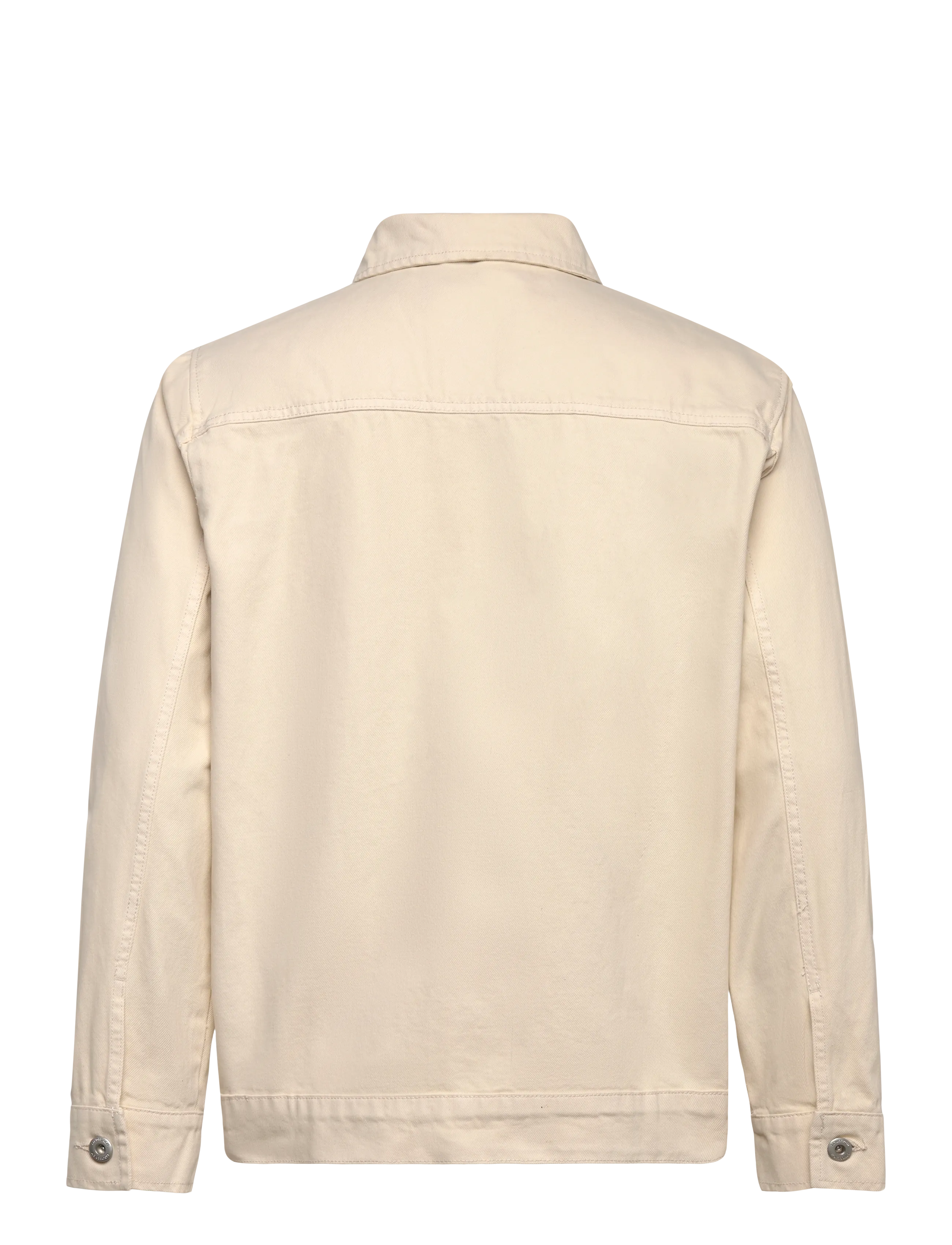 Lindbergh - Colored denim overshirt - white denim - 2