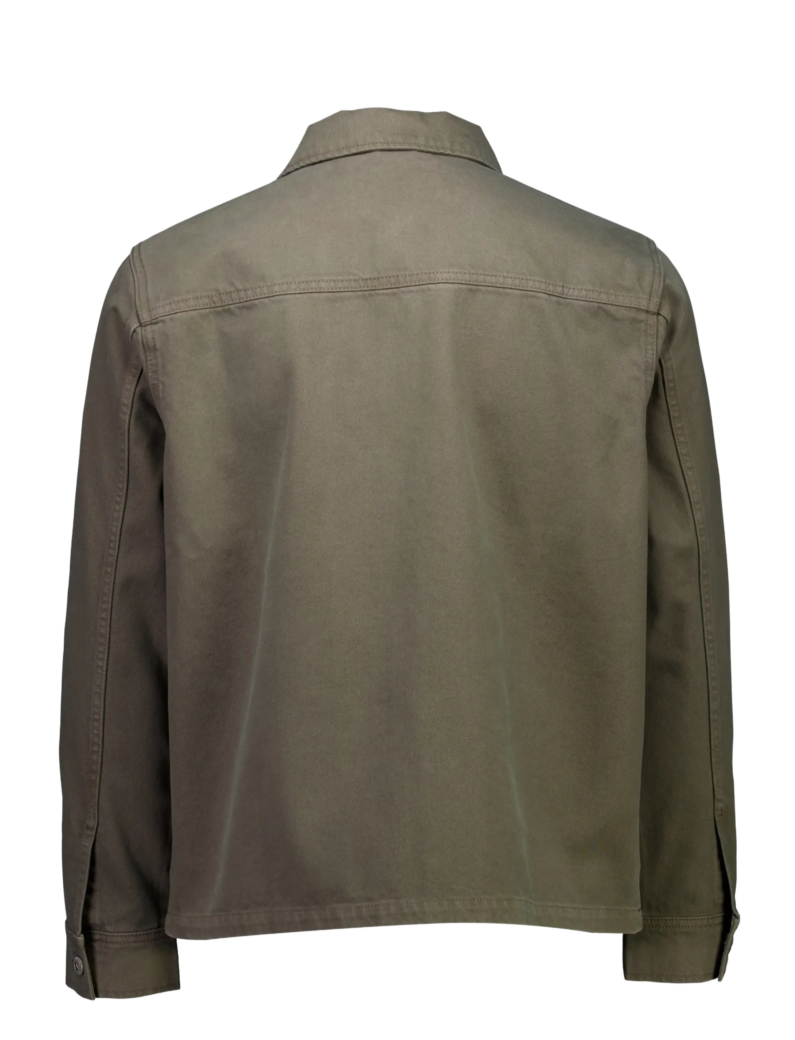 Lindbergh - Colored denim overshirt - dk stone - 2