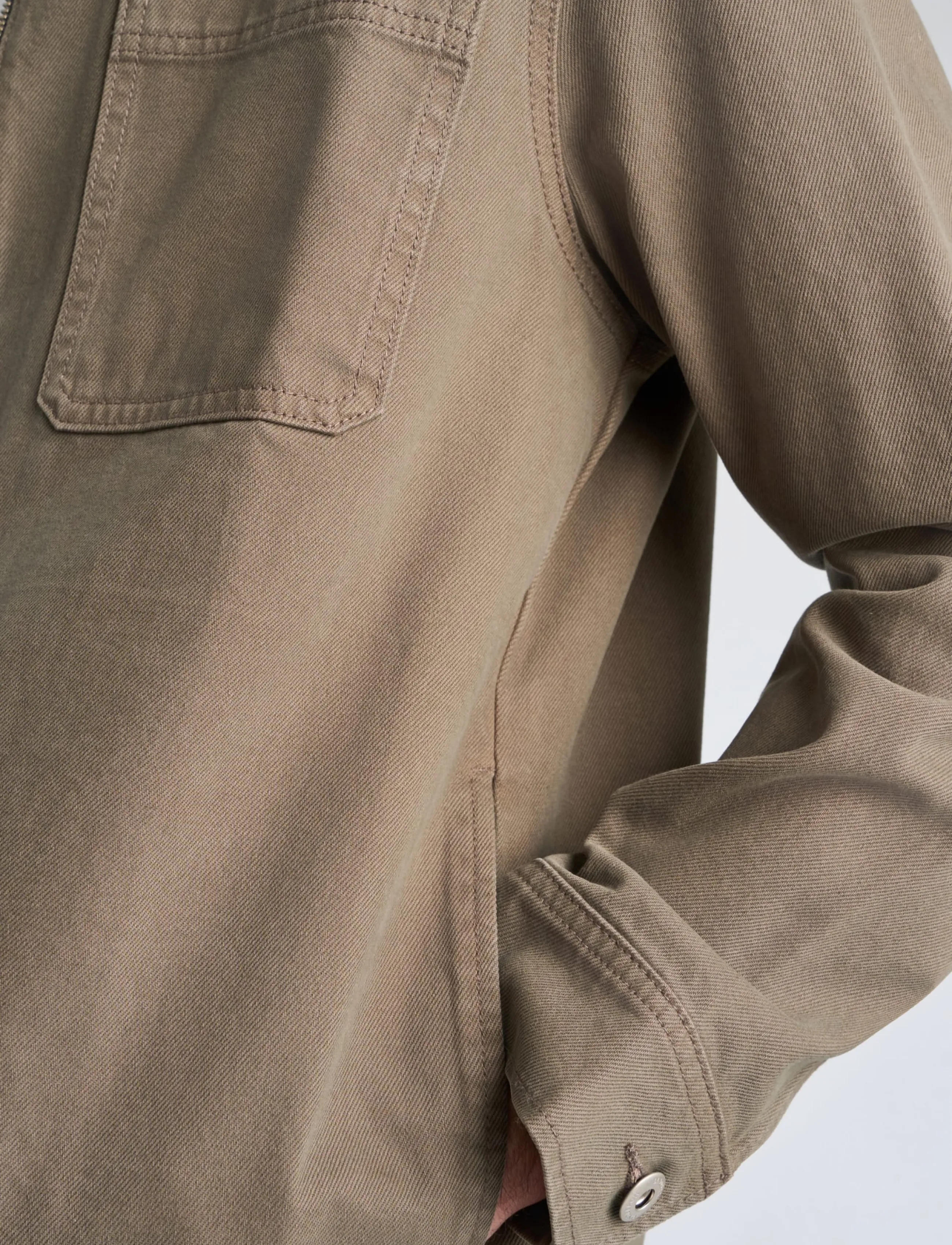 Lindbergh Colored Denim Overshirt skjortor & blusar herr – bild 5
