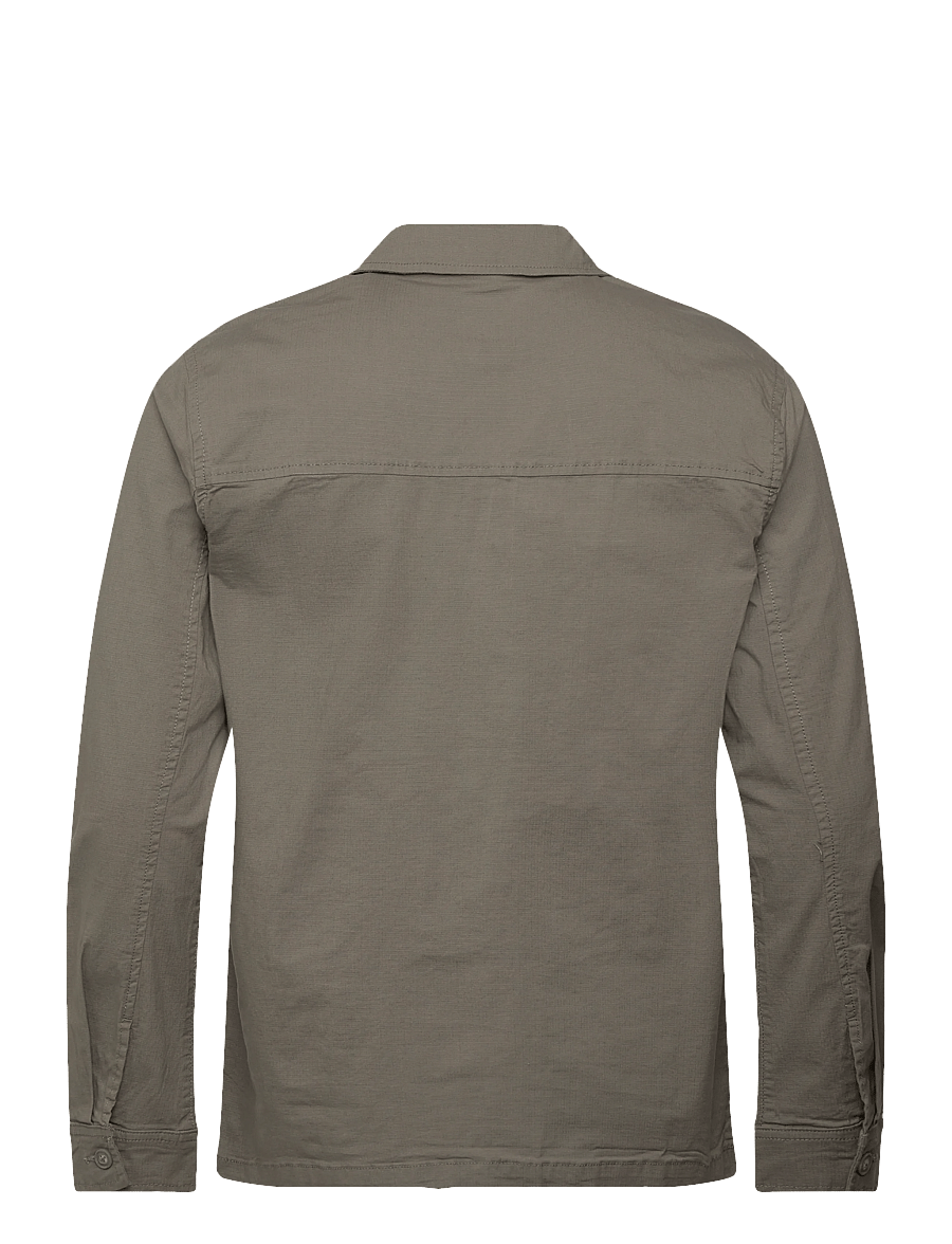 Lindbergh - Rip stop overshirt L/S - kollektsioonid - army - 2