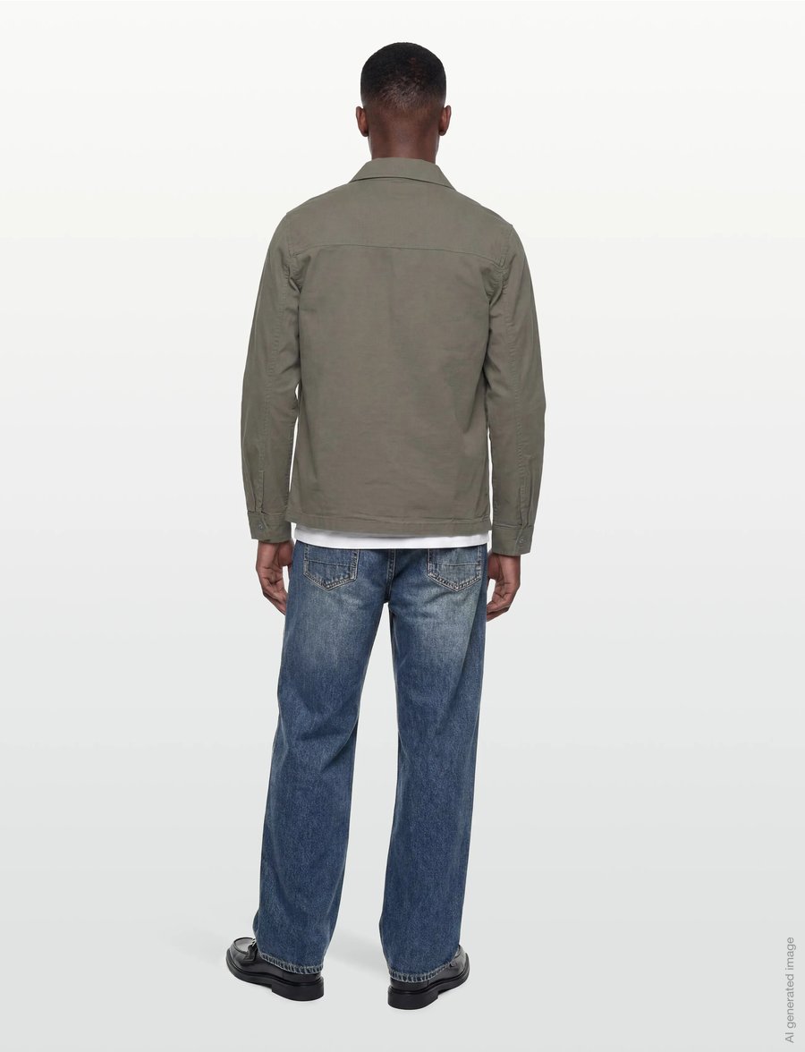 Lindbergh - Rip stop overshirt L/S - kollektsioonid - army - 4