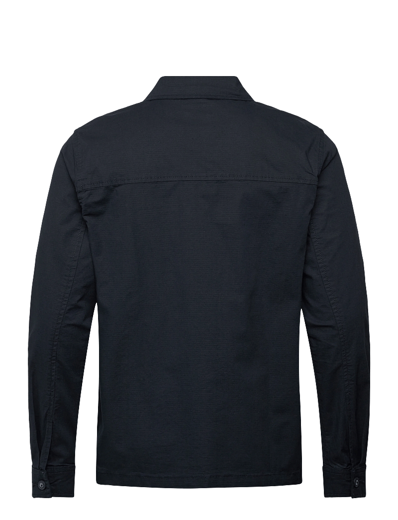 Lindbergh - Rip stop overshirt L/S - kollektioner - navy - 1