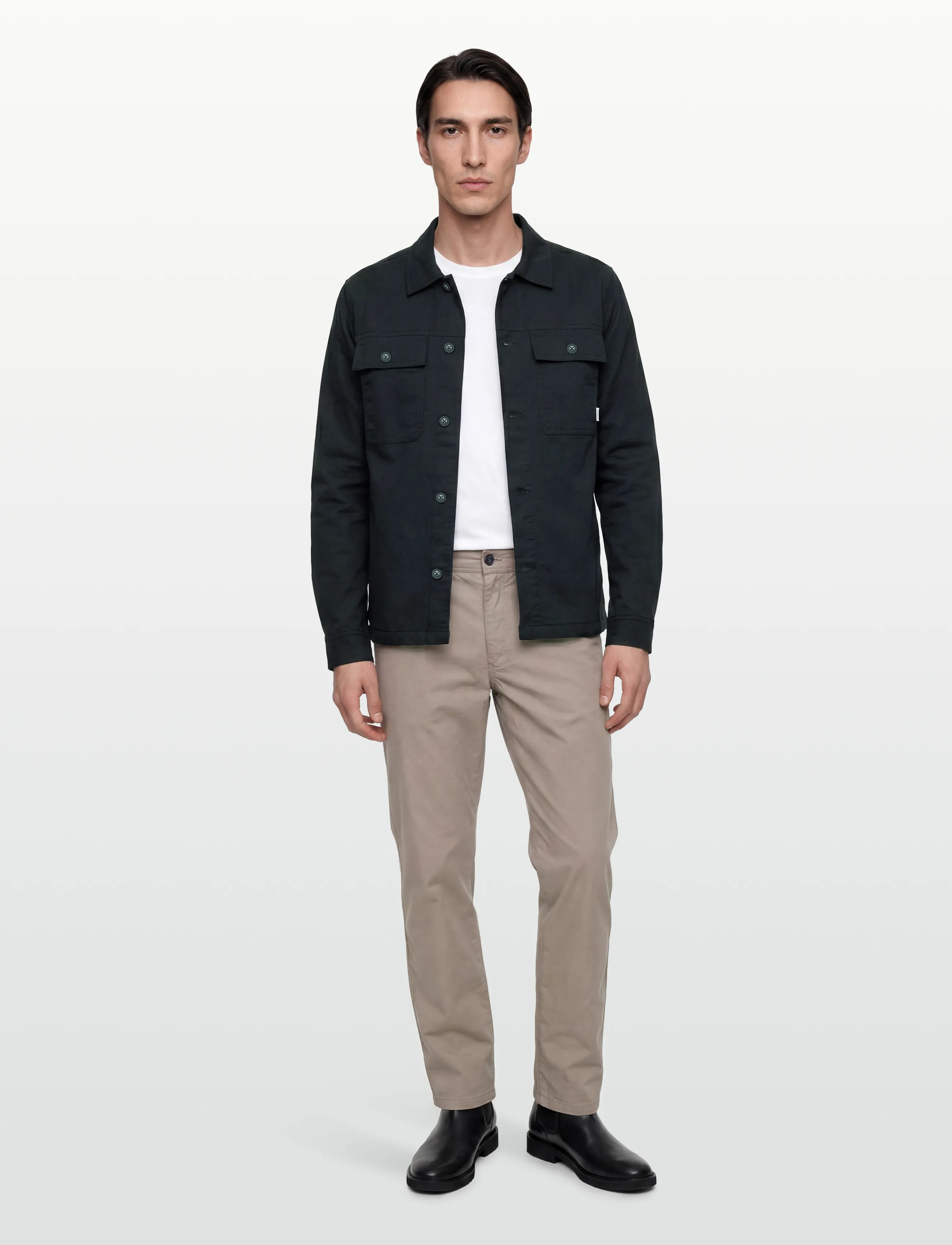 Lindbergh - Rip stop overshirt L/S - collections - navy - 0