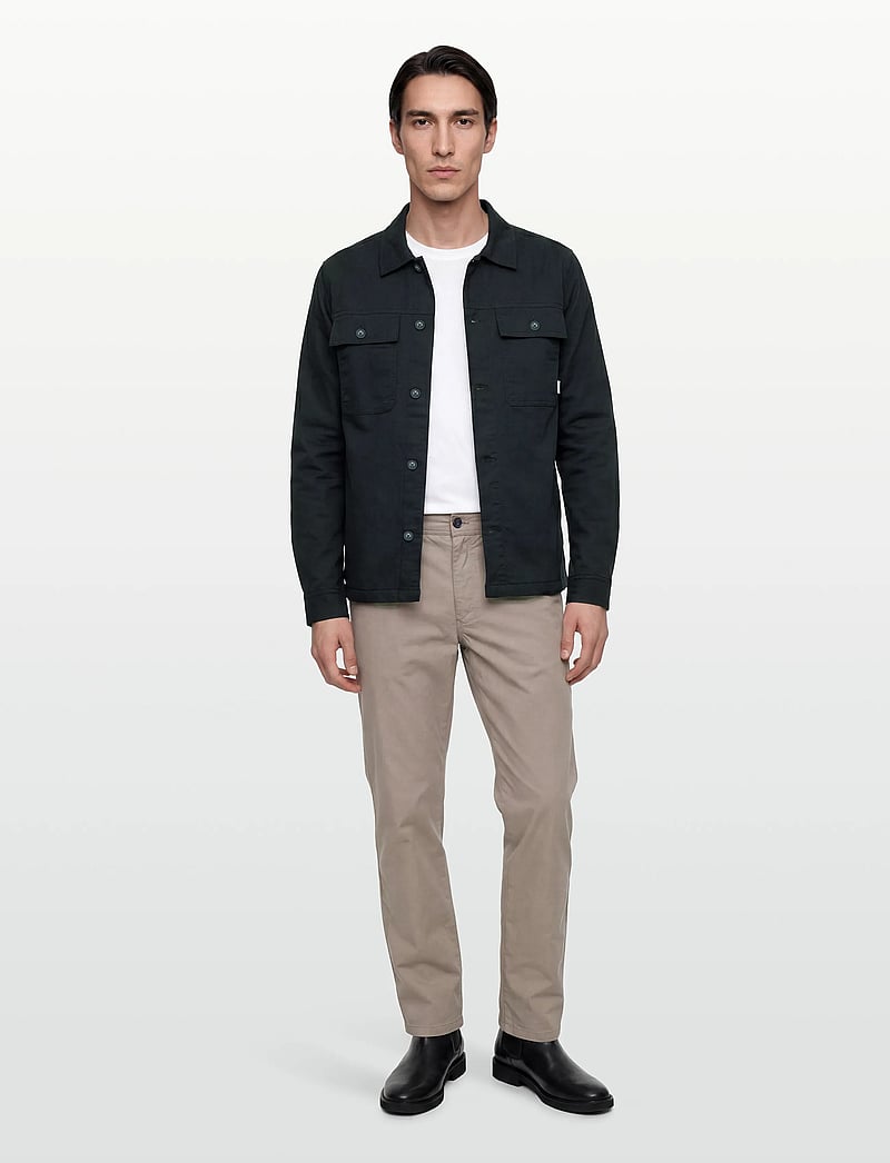 Lindbergh - Rip stop overshirt L/S - kollektsioonid - navy - 0