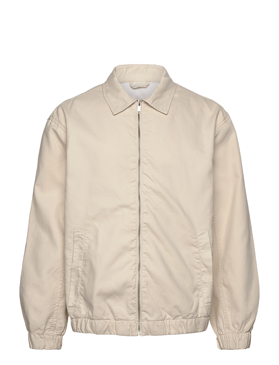 Lindbergh - Zip Through Overshirt - kevadjoped - cream white - 1