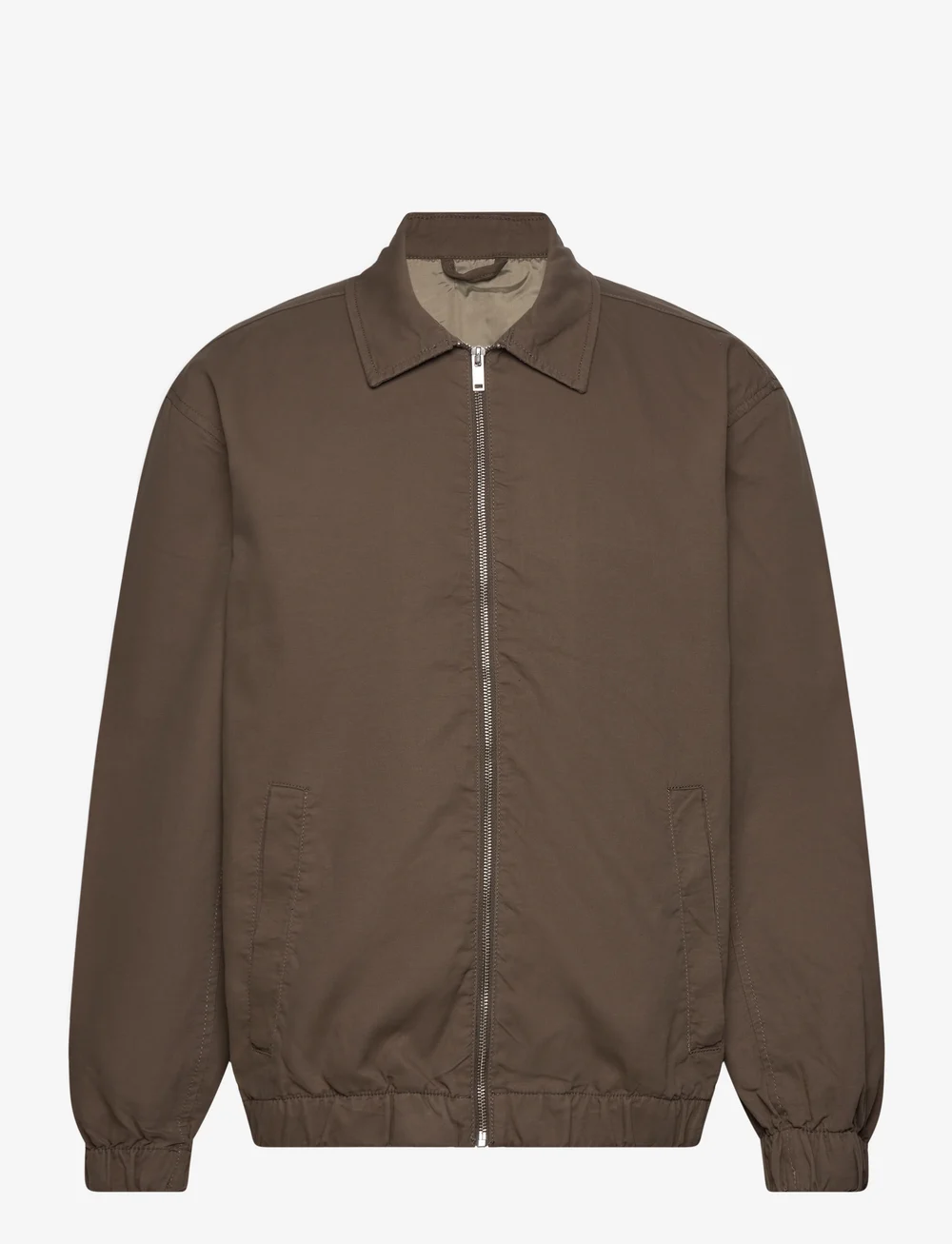 Lindbergh - Zip Through Overshirt - rudeninės striukės - dk stone - 1
