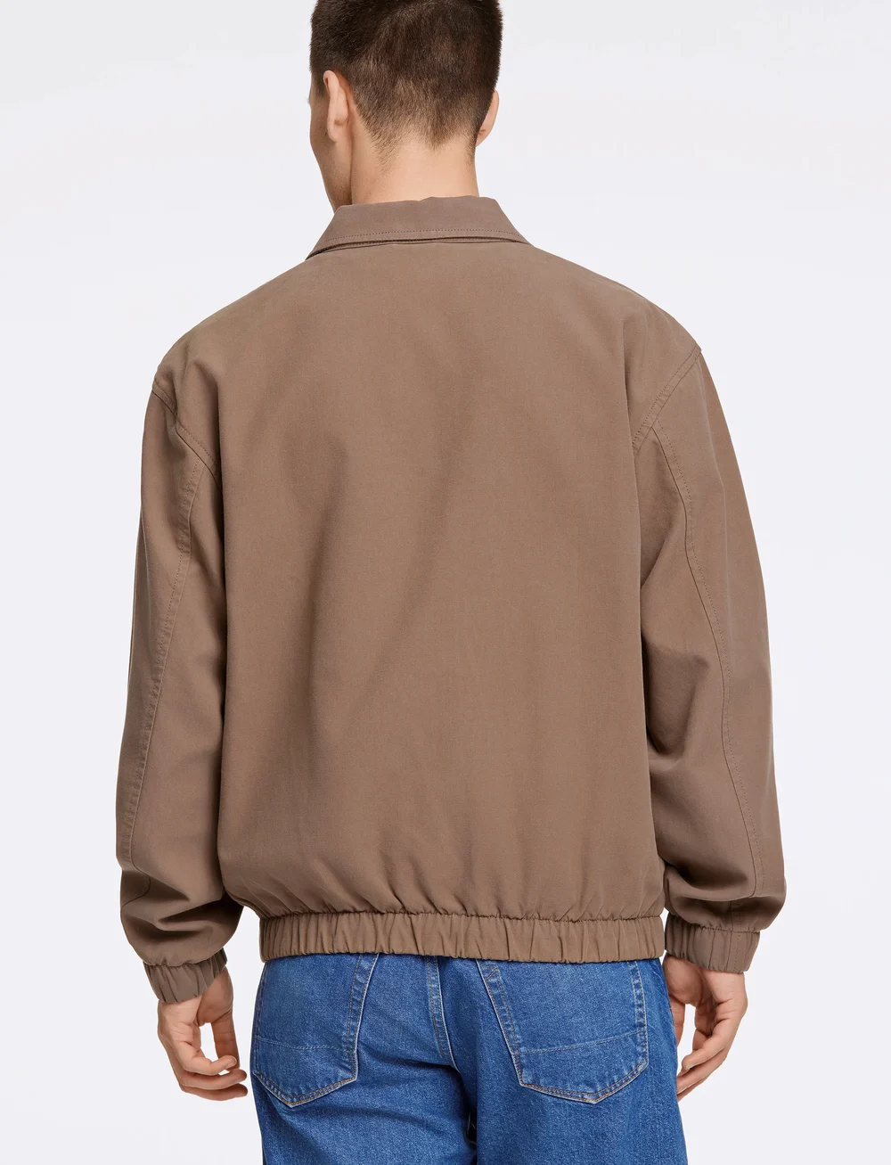 Lindbergh - Zip Through Overshirt - rudeninės striukės - dk stone - 3