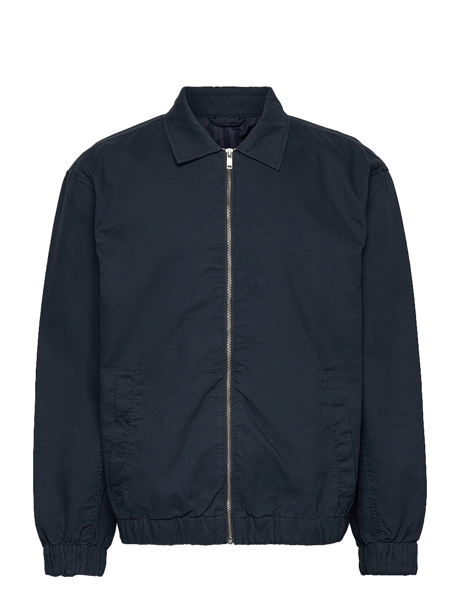Lindbergh - Zip Through Overshirt - forårsjakker - navy - 1