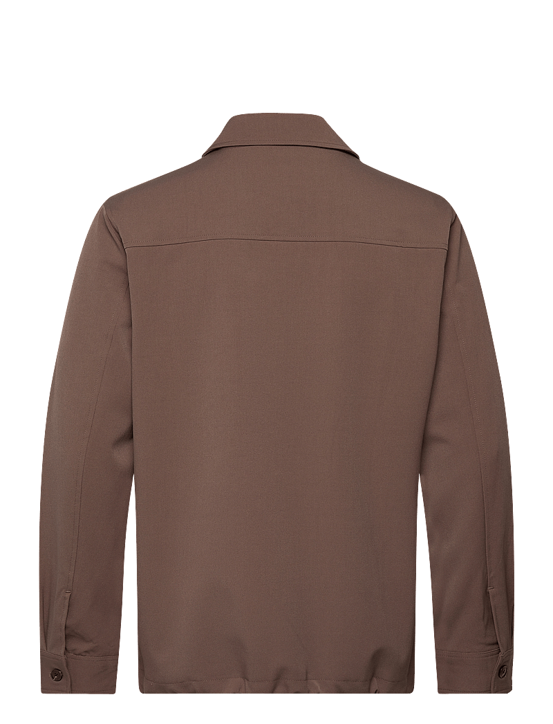 Lindbergh - Pocket overshirt - kollektionen - brown - 1