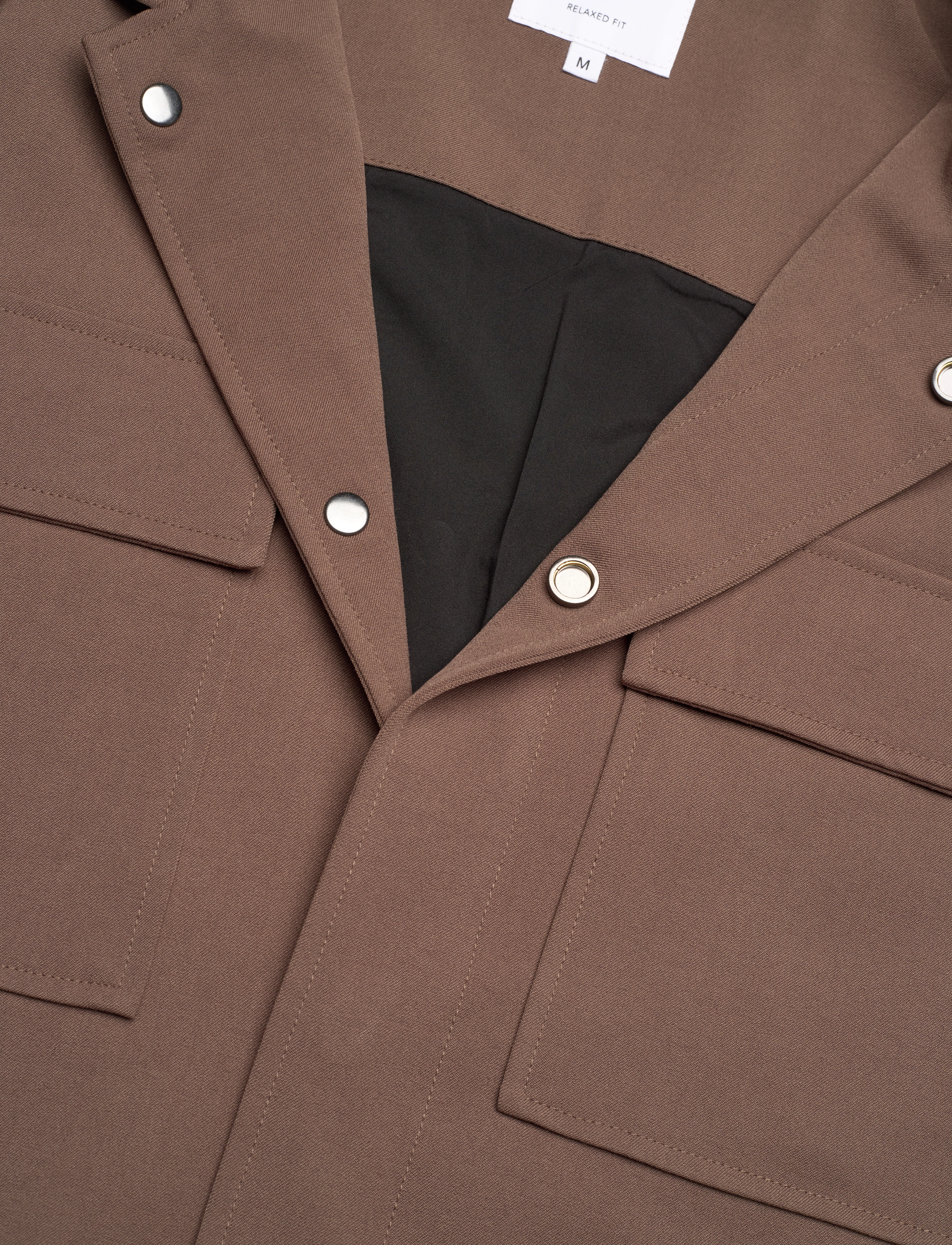 Lindbergh - Pocket overshirt - män - brown - 3
