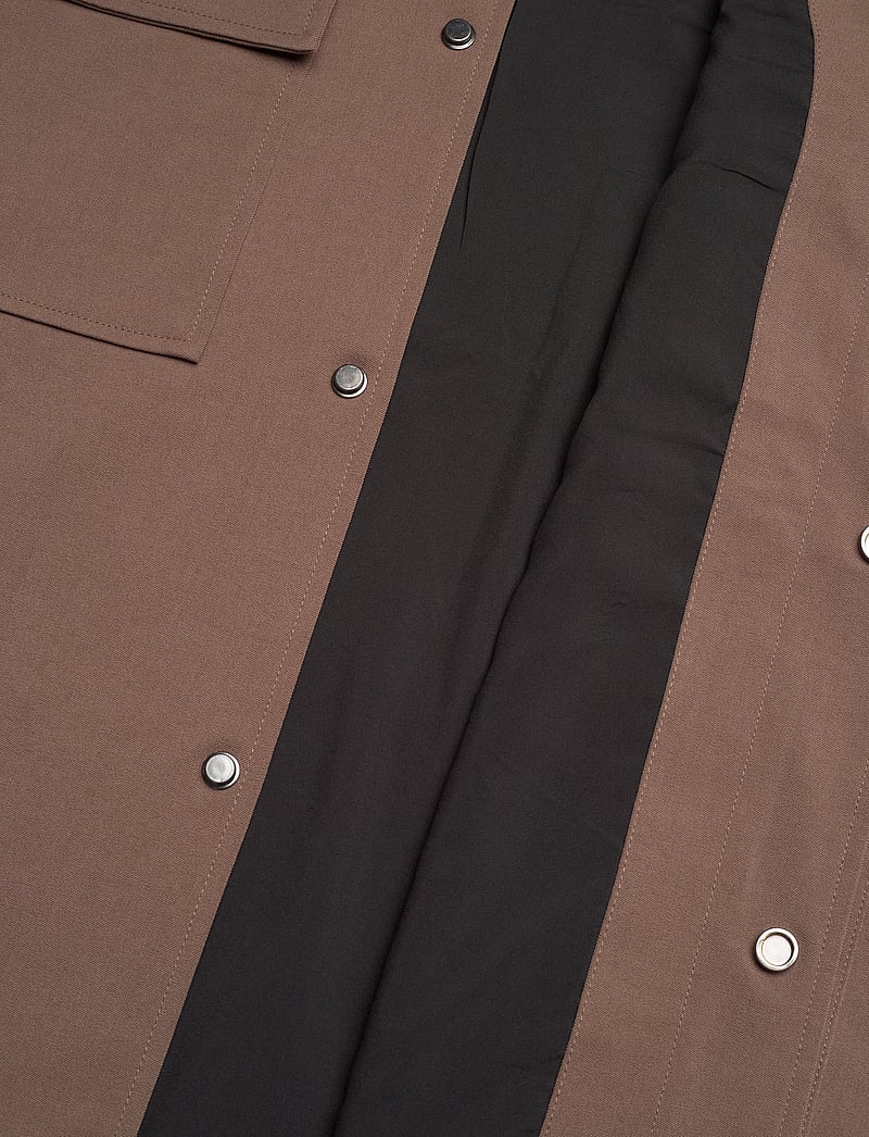 Lindbergh - Pocket overshirt - kollektionen - brown - 4