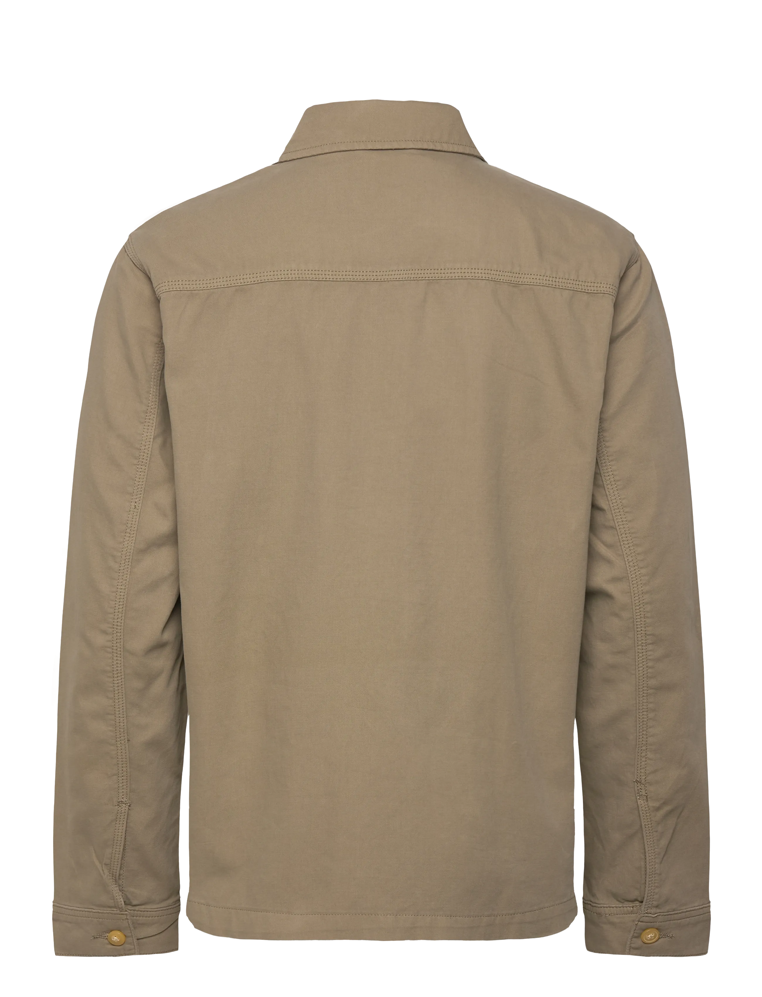 Lindbergh - Embroidered overshirt - frühlingsjacken - army - 1