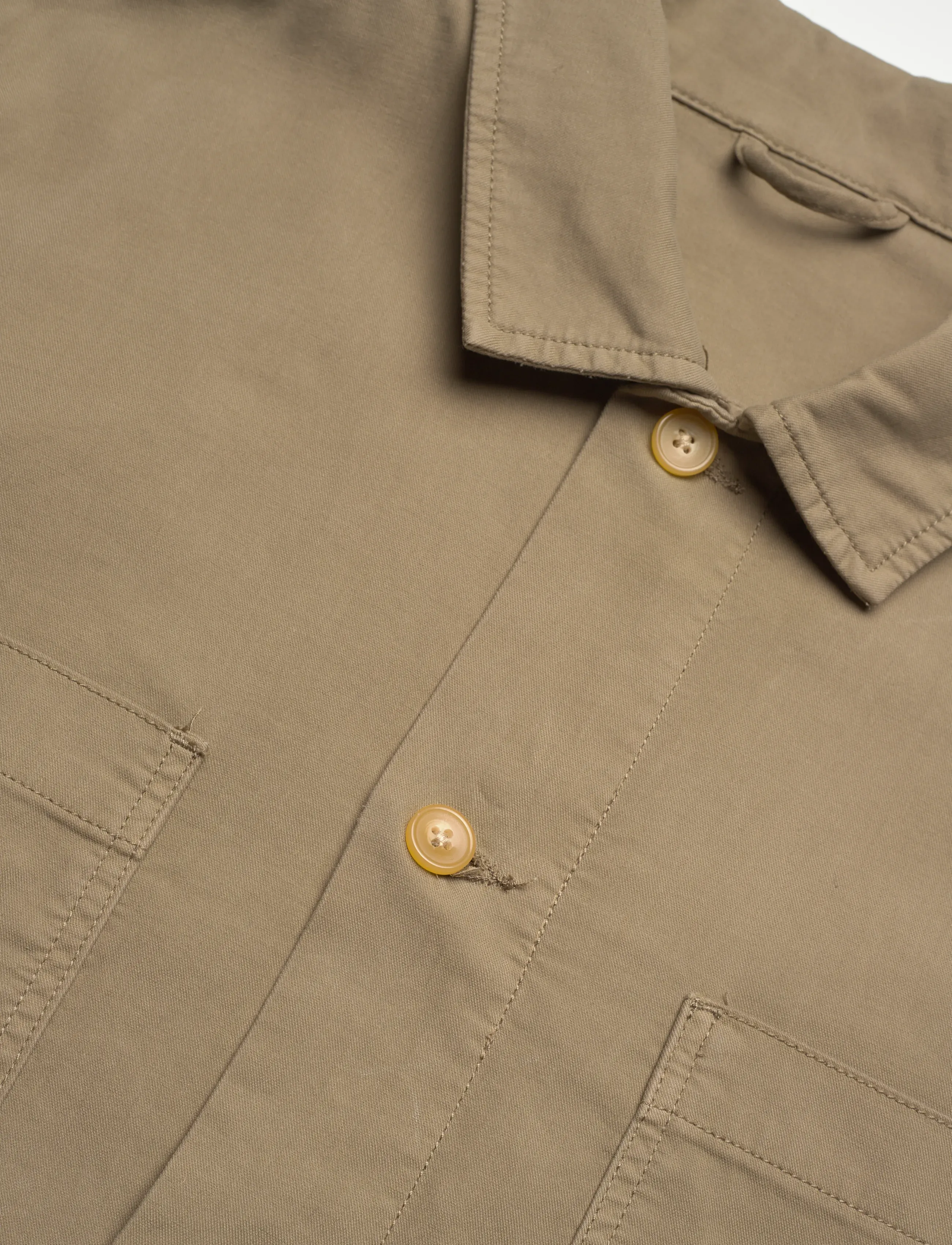 Lindbergh - Embroidered overshirt - frühlingsjacken - army - 2
